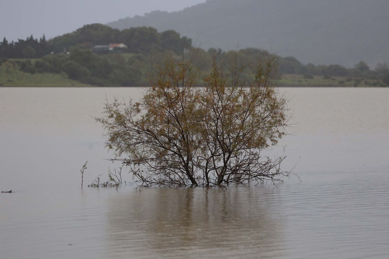 Así luce Charco Redondo: fotos del pantano casi lleno antes de la borrasca Leandro