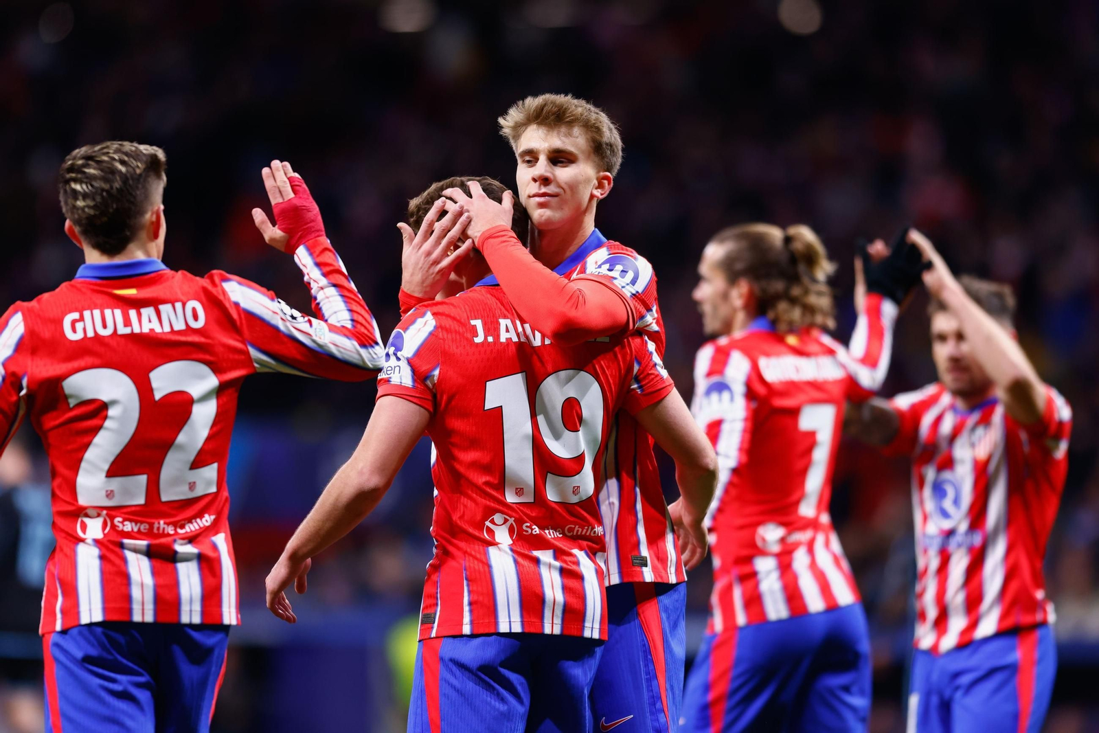 Las fotos del Atlético de Madrid - Slovan de Bratislava