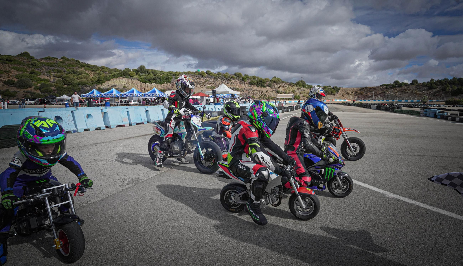 Imágenes de Rodada Solidaria en el Circuito de Jerez