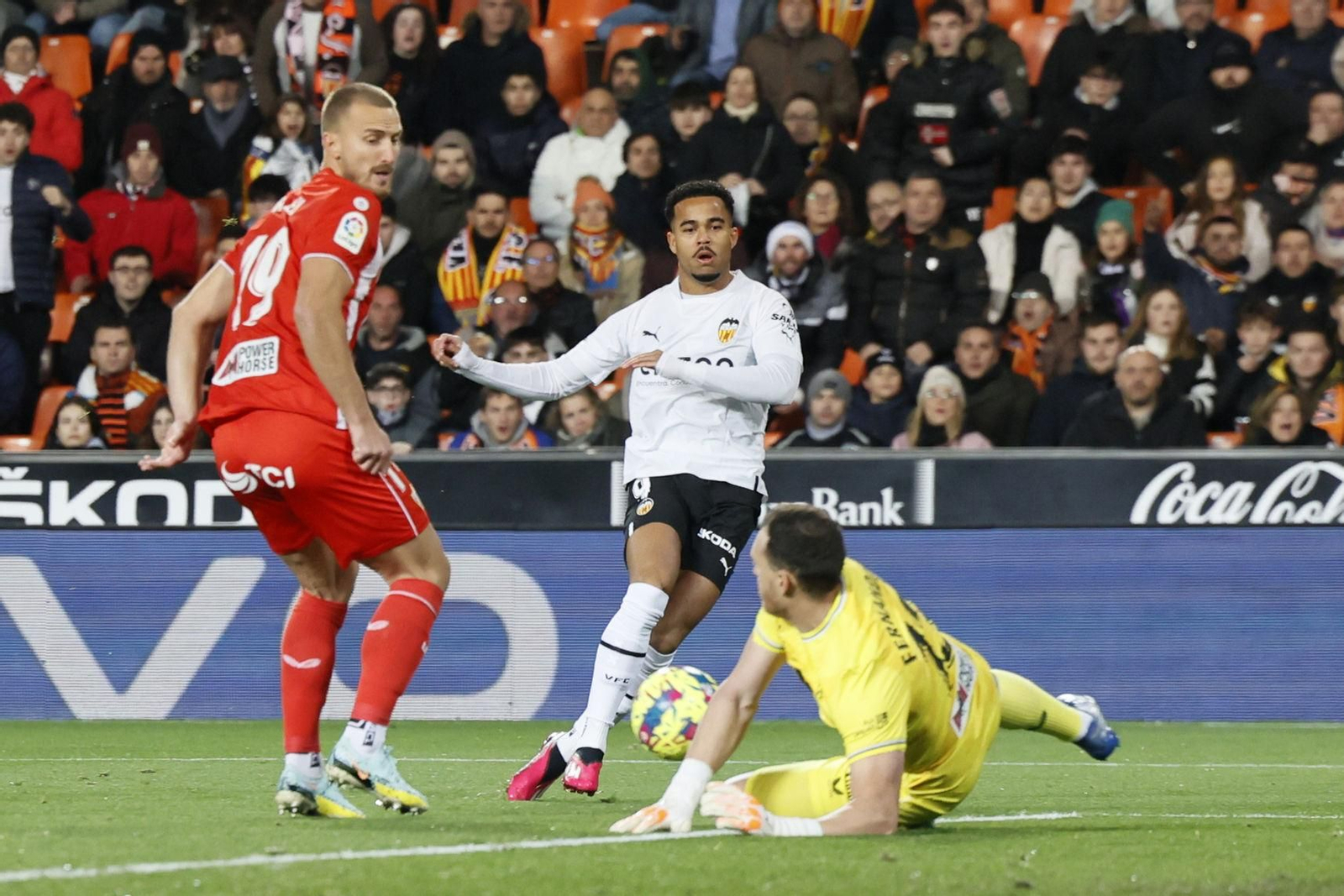 Las mejores imágenes del Valencia 2-2 Almería