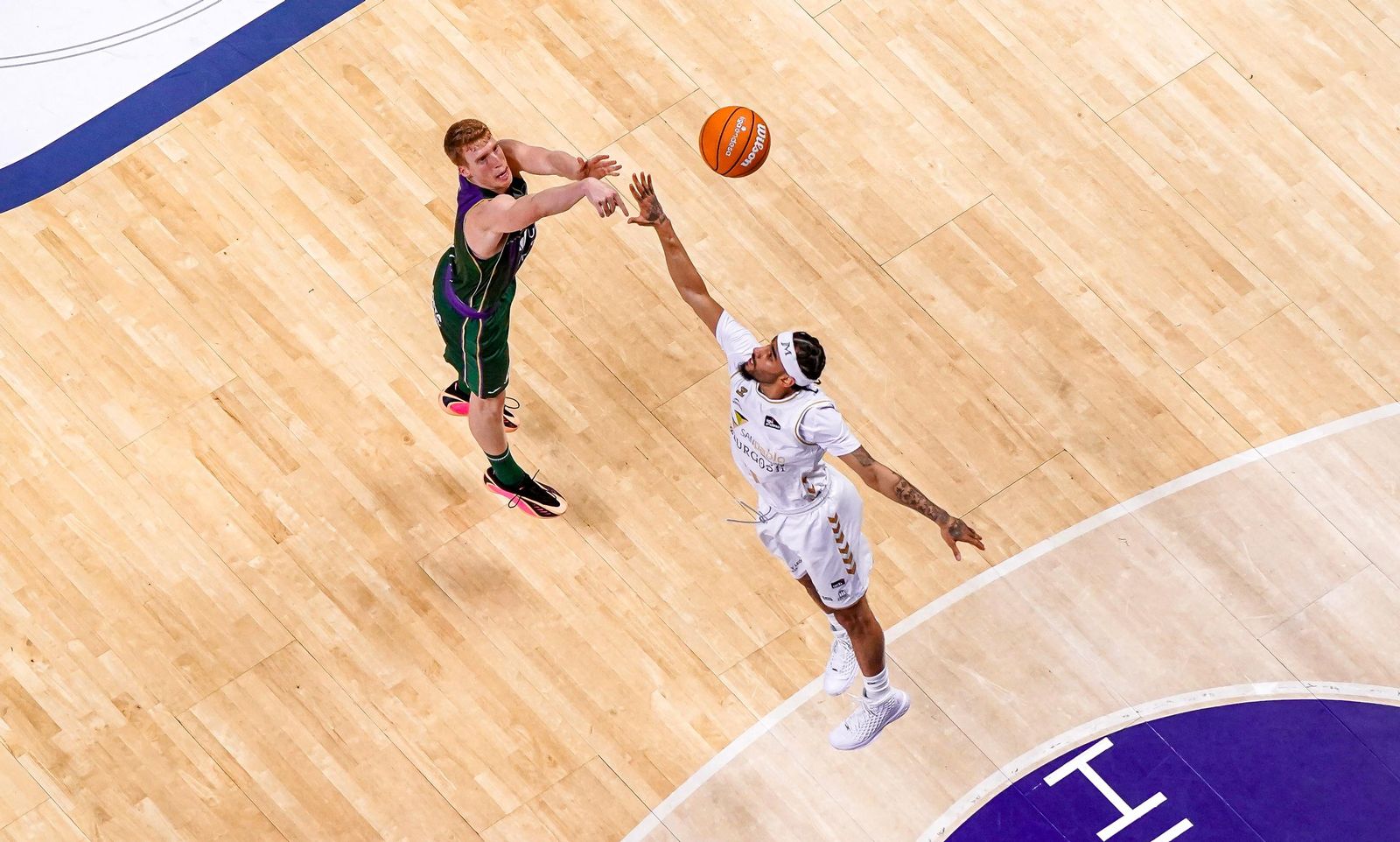 El Unicaja-San Pablo Burgos, en fotos