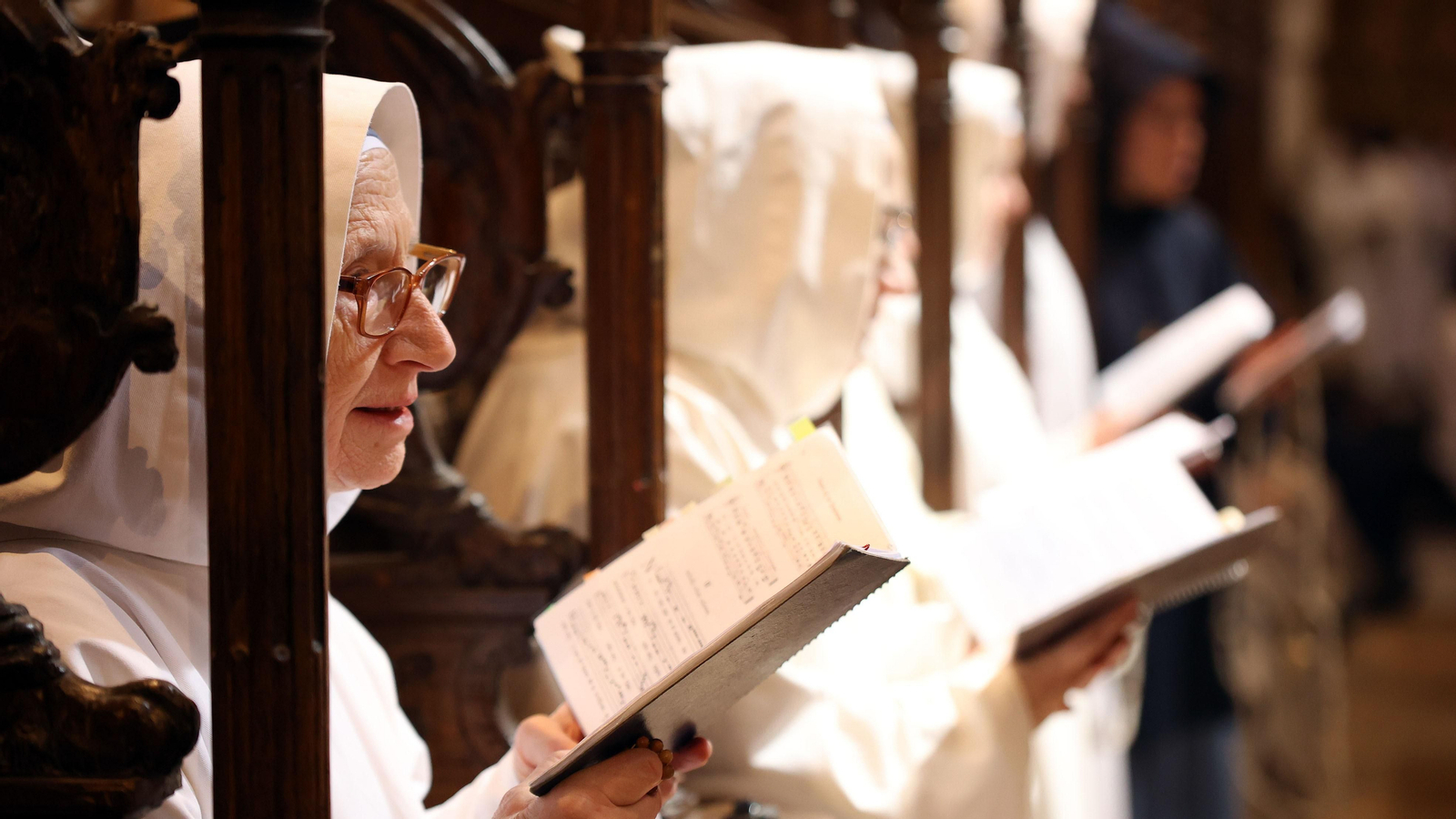 Misa de despedida en la Cartuja de Jerez a las hermanas de Belén
