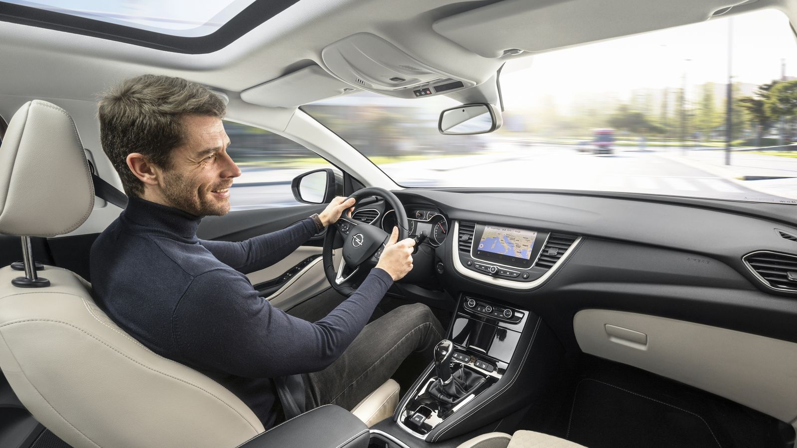 Los asientos de este nuevo Grandland X Ultimate se caracterizan por ser de cuero y estar calefactados.