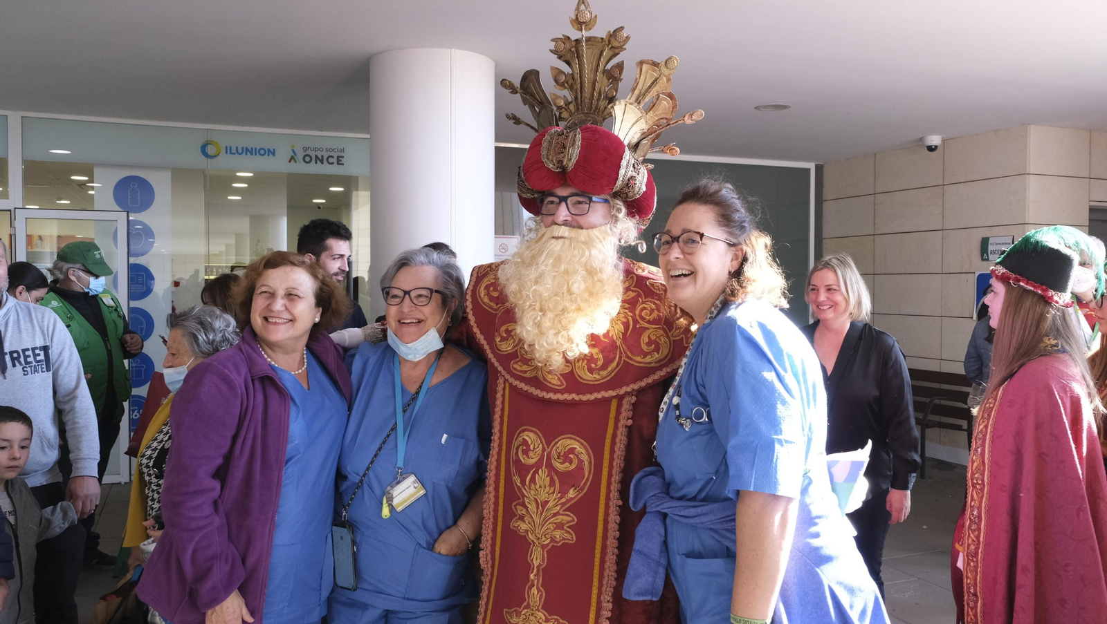 Los Reyes Magos en el Hospital Torrecárdenas de Almería
