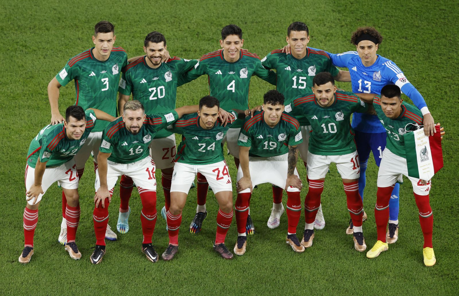 Las imágenes del México - Polonia