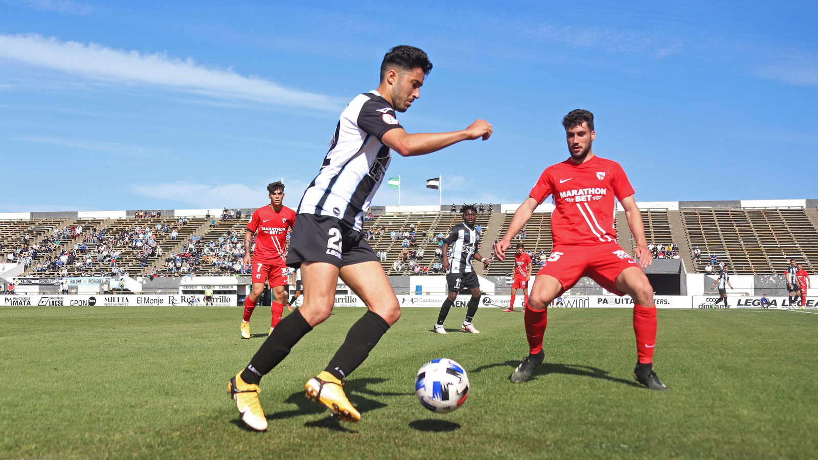 Las mejores fotos del Balona - Sevilla Atlético