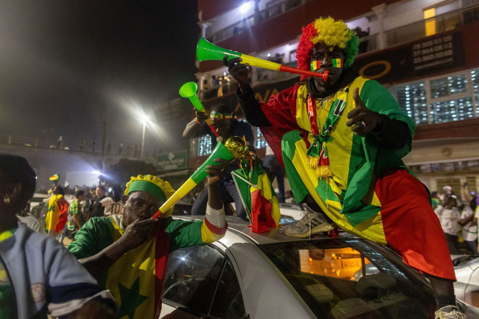 Las fotos de la final entre Marruecos y Senegal
