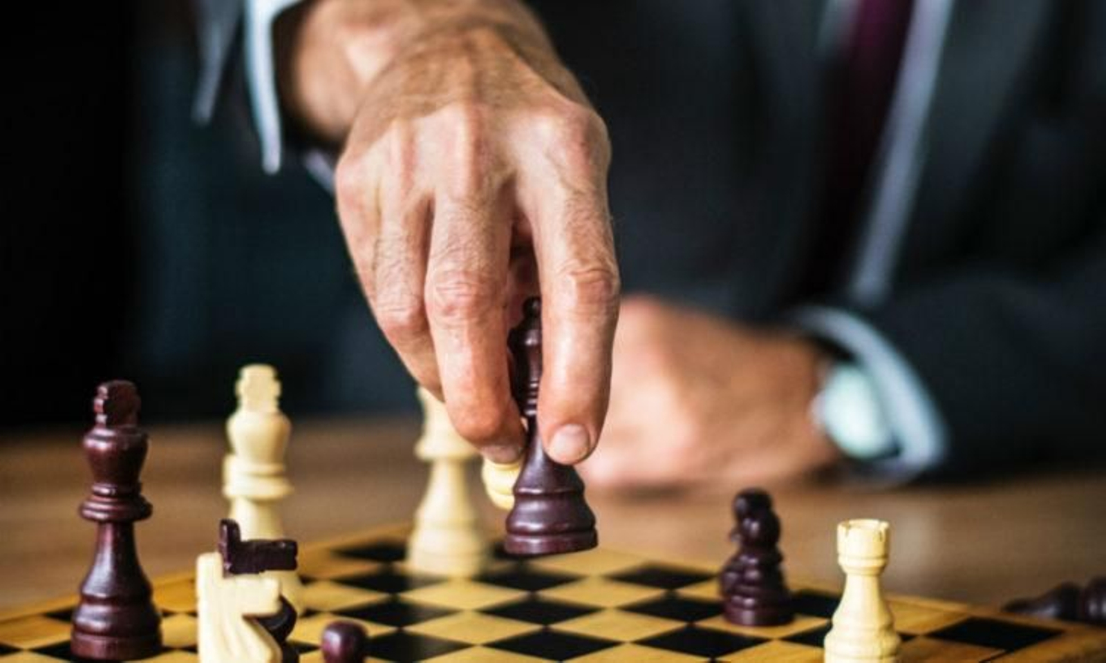 Movimiento en un tablero de ajedrez.