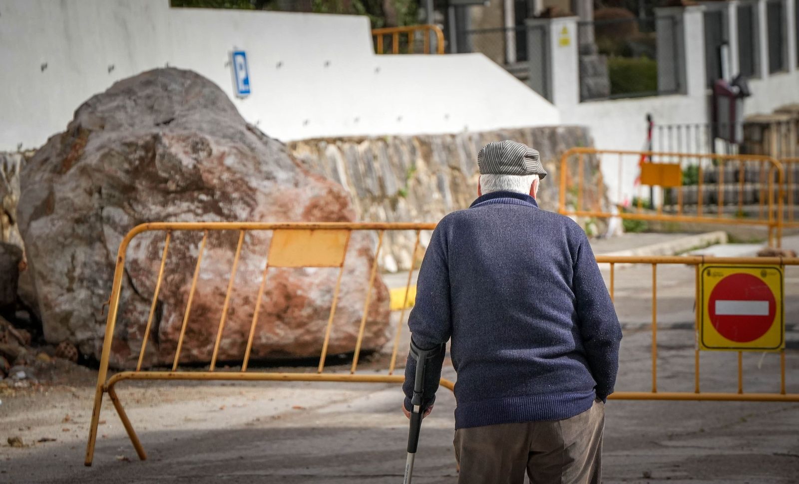 Imágenes de los torrentes de agua por las calles de Ubrique