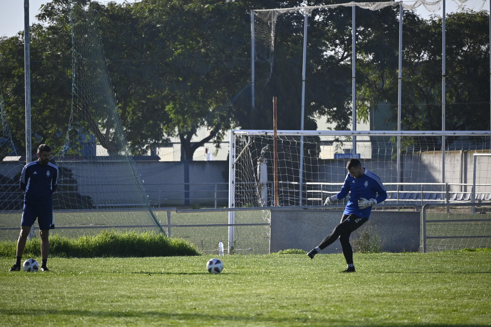 Vuelta a los entrenamientos del Recre