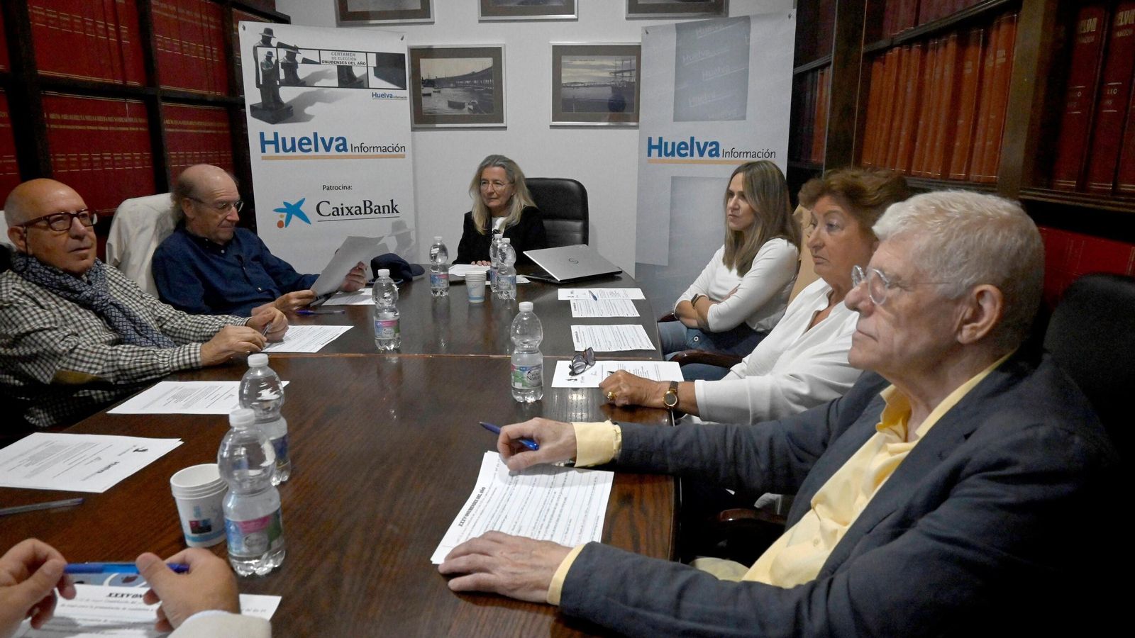 Reunión de constitución del jurado de los Premios Onubenses del Año 2023.