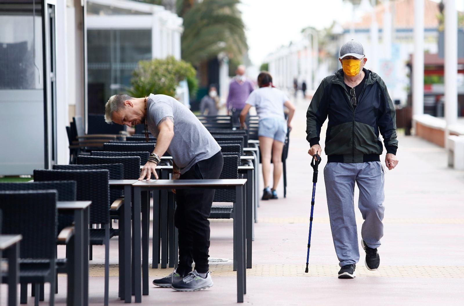 Cuenta atrás para abrir los bares este lunes en Málaga