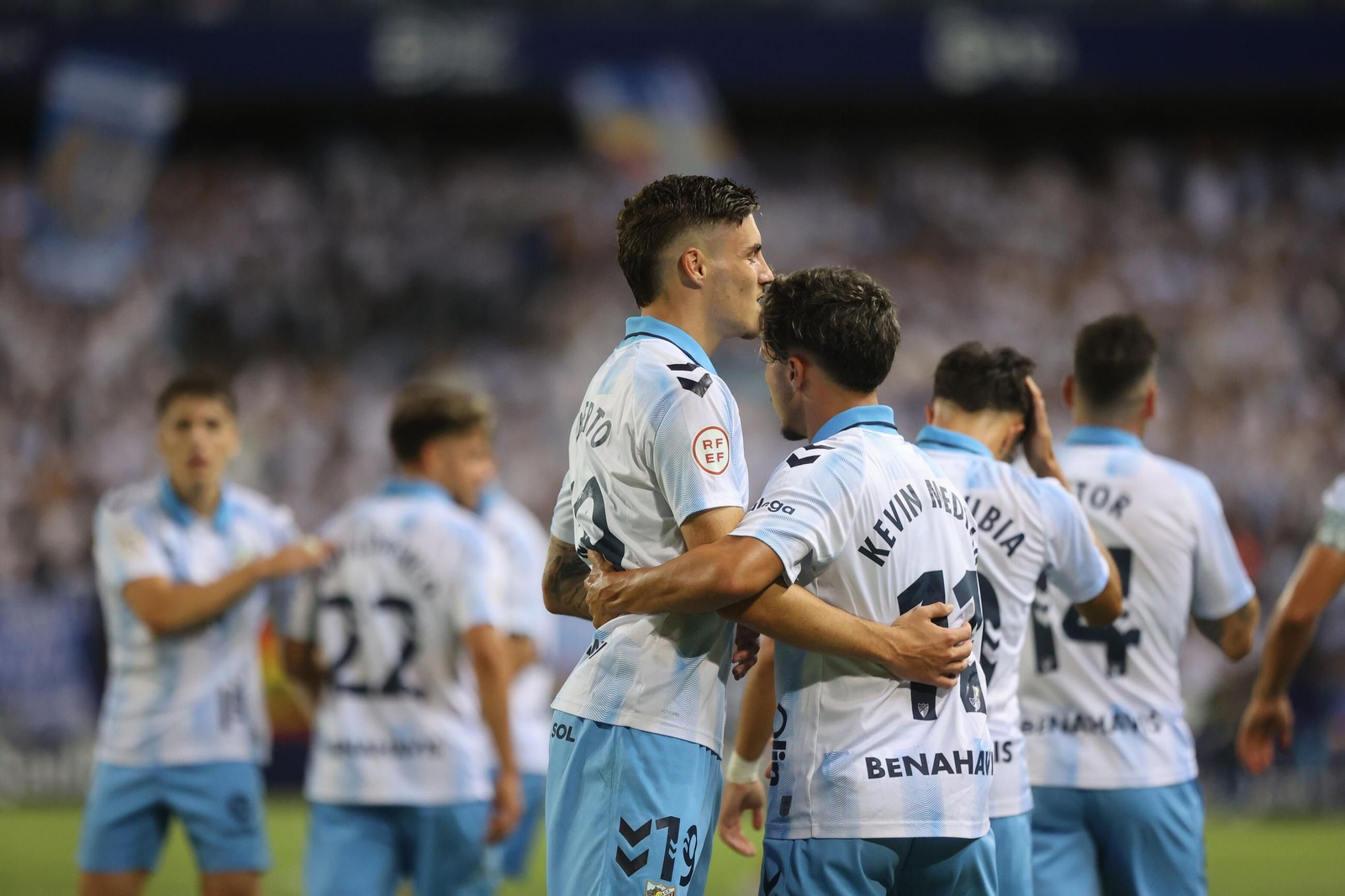 Roberto, su paso por el Málaga CF en fotos