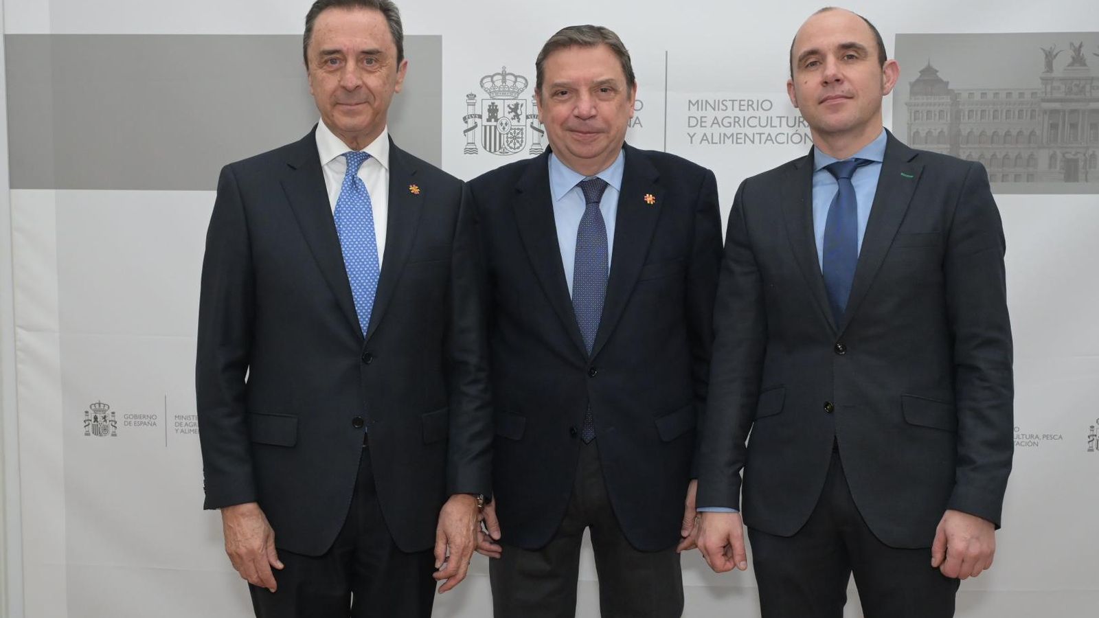 Ricardo Delgado Vizcaíno, Luis Planas y Alberto Álvarez Rodríguez Ricardo Delgado Vizcaíno, Luis Planas y Alberto Álvarez Rodríguez