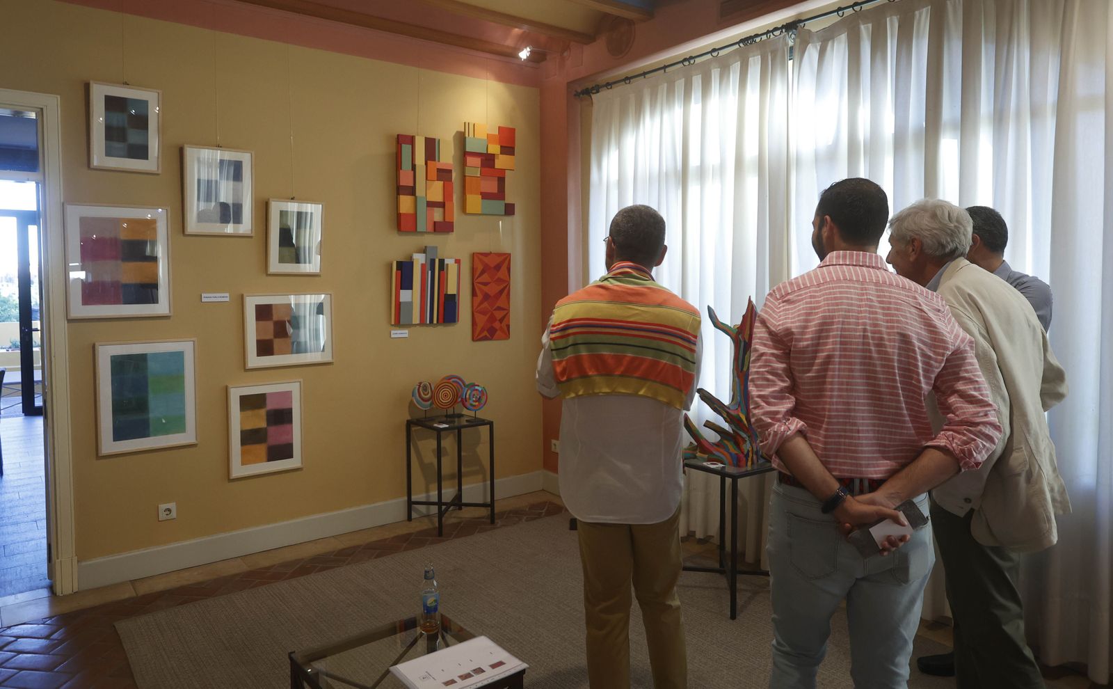 Inauguración de la exposición por del 30 aniversario Del Real Club de Golf