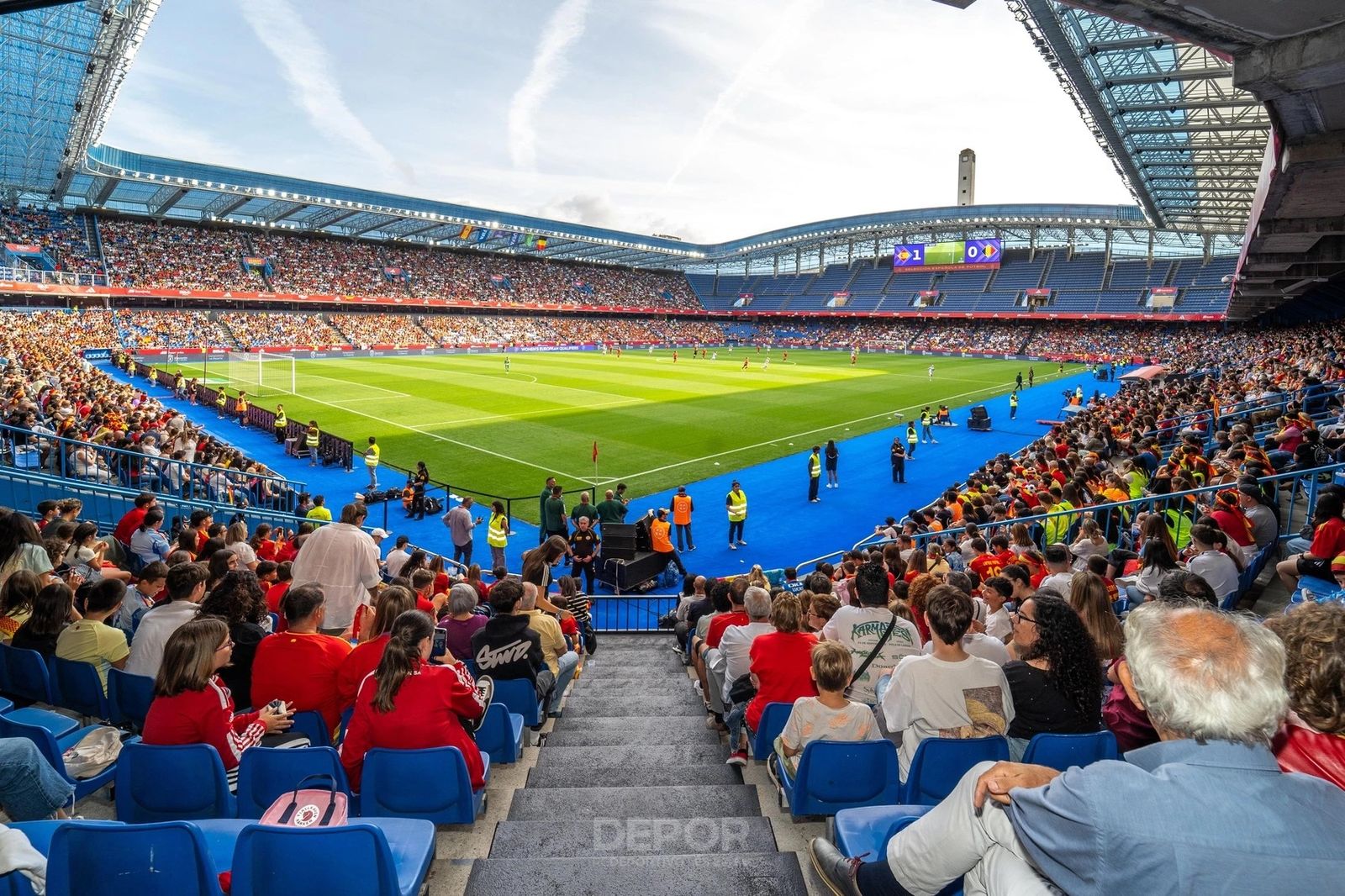 Panorámica del ABANCA Riazor.
