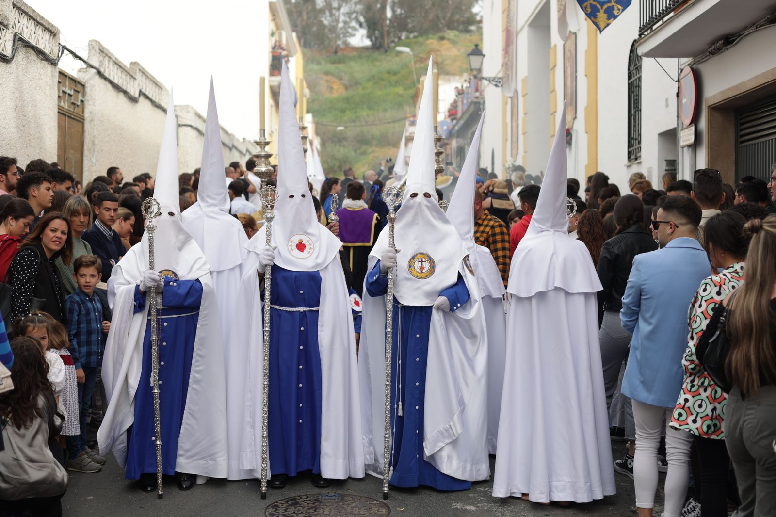 Martes Santo: la Hermandad de La Lanzada en imágenes