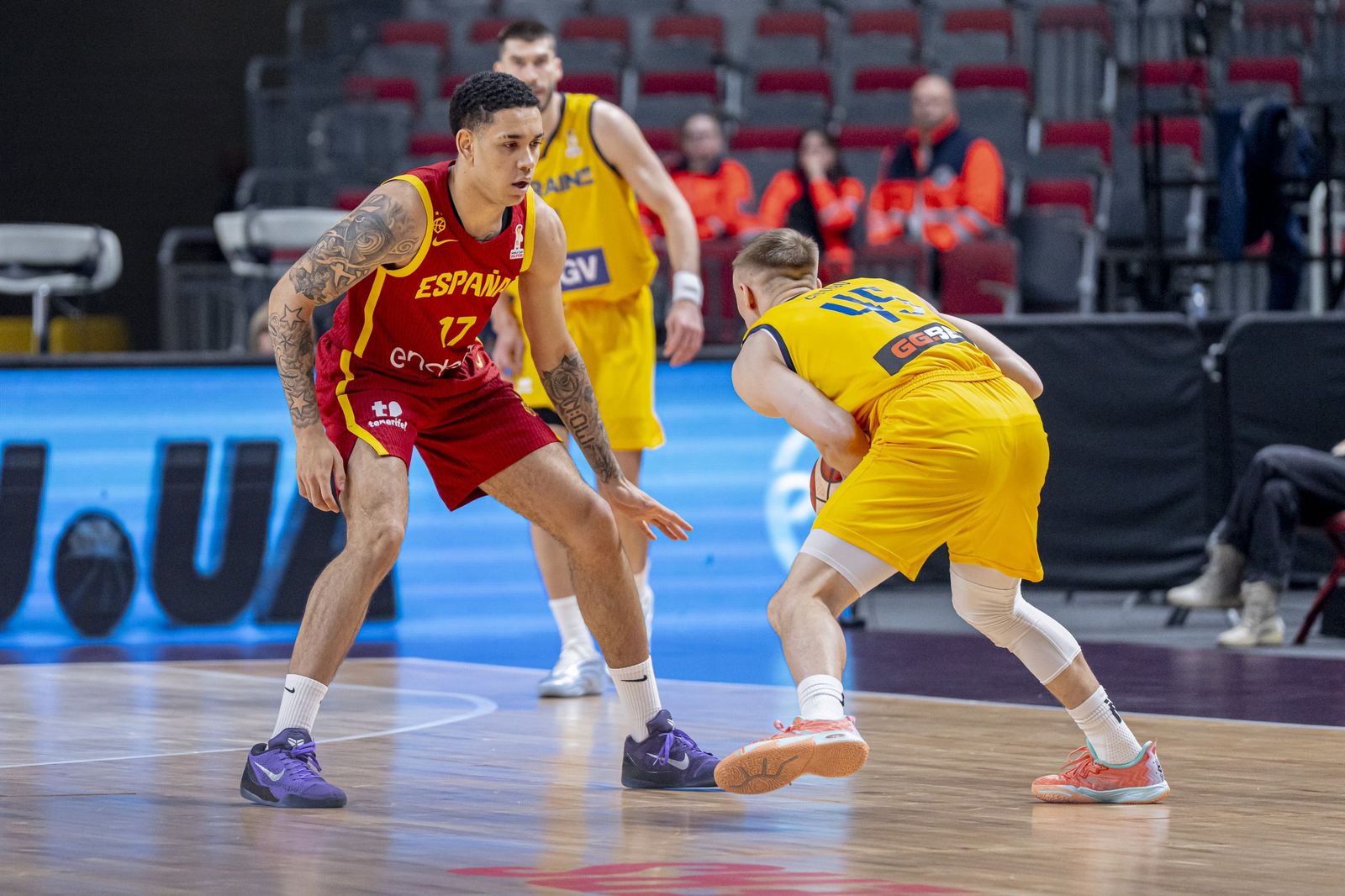 Las mejores fotos del Ucrania-España de baloncesto