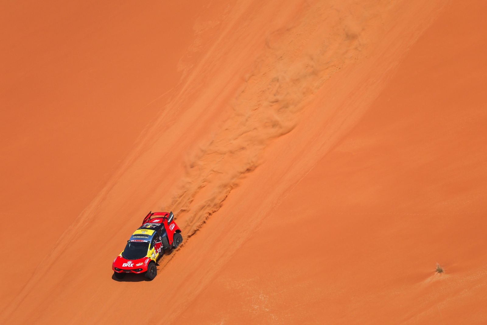 Las mejores fotos del Dakar por las dunas
