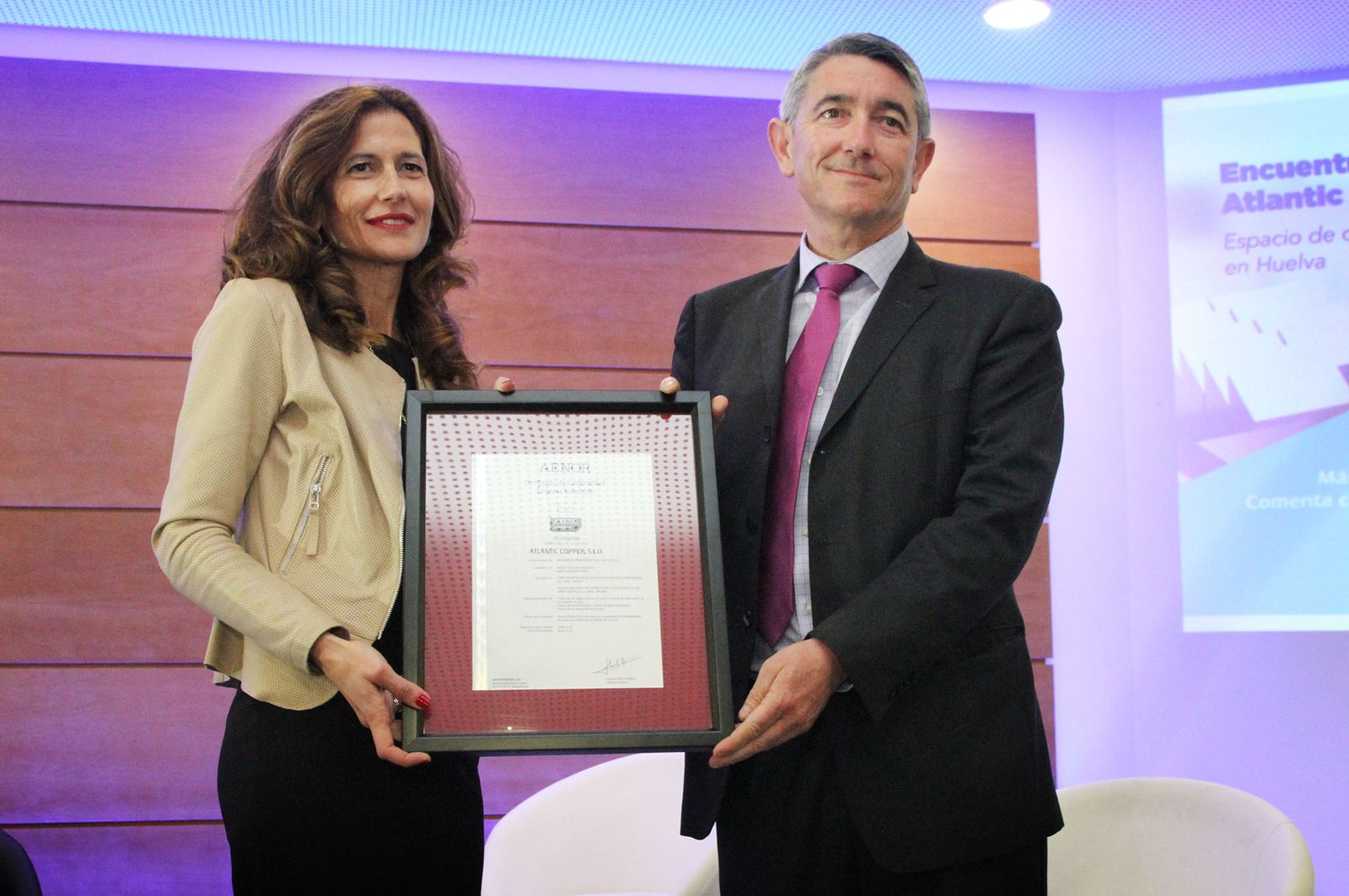 "Encuentros Atlantic Copper" en imágenes