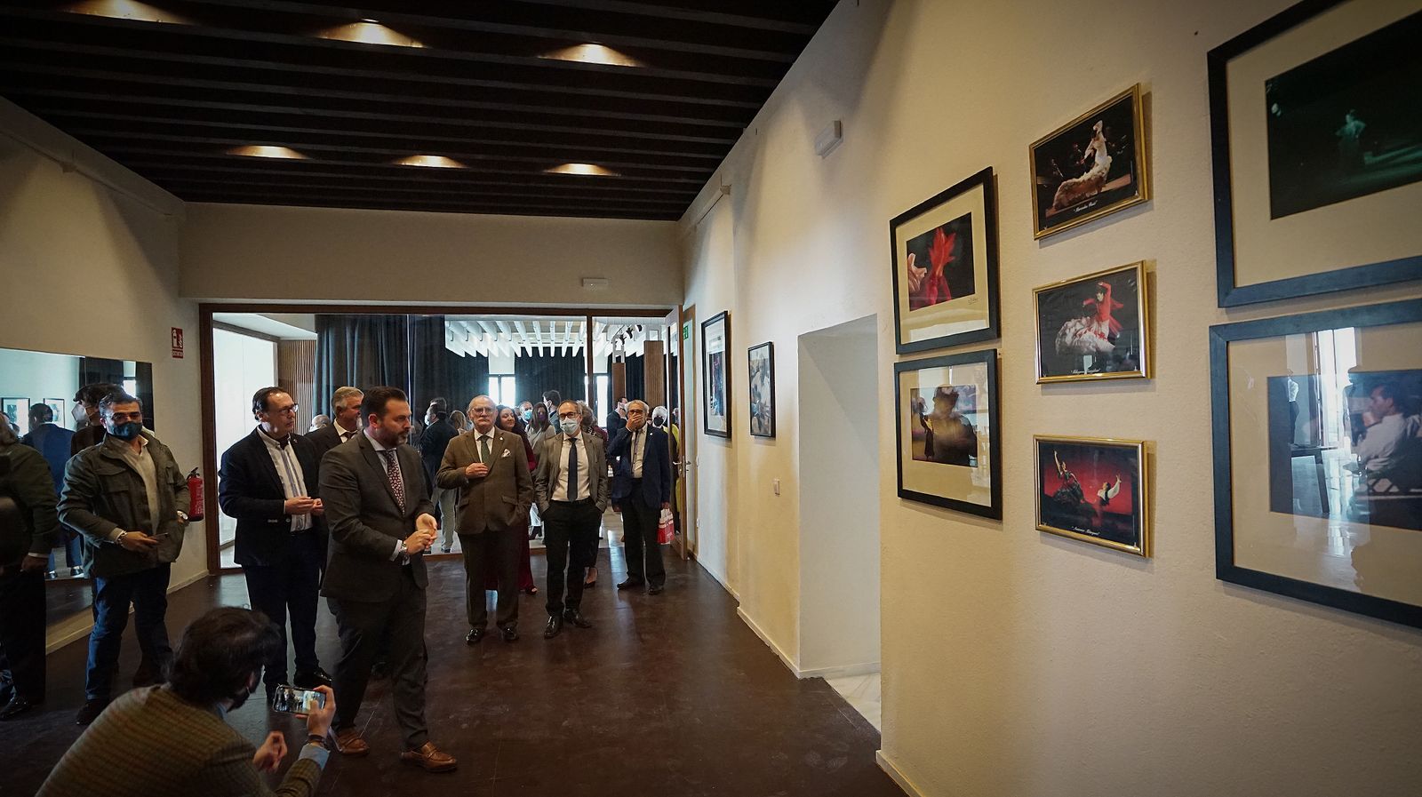 Un momento de la inauguración.