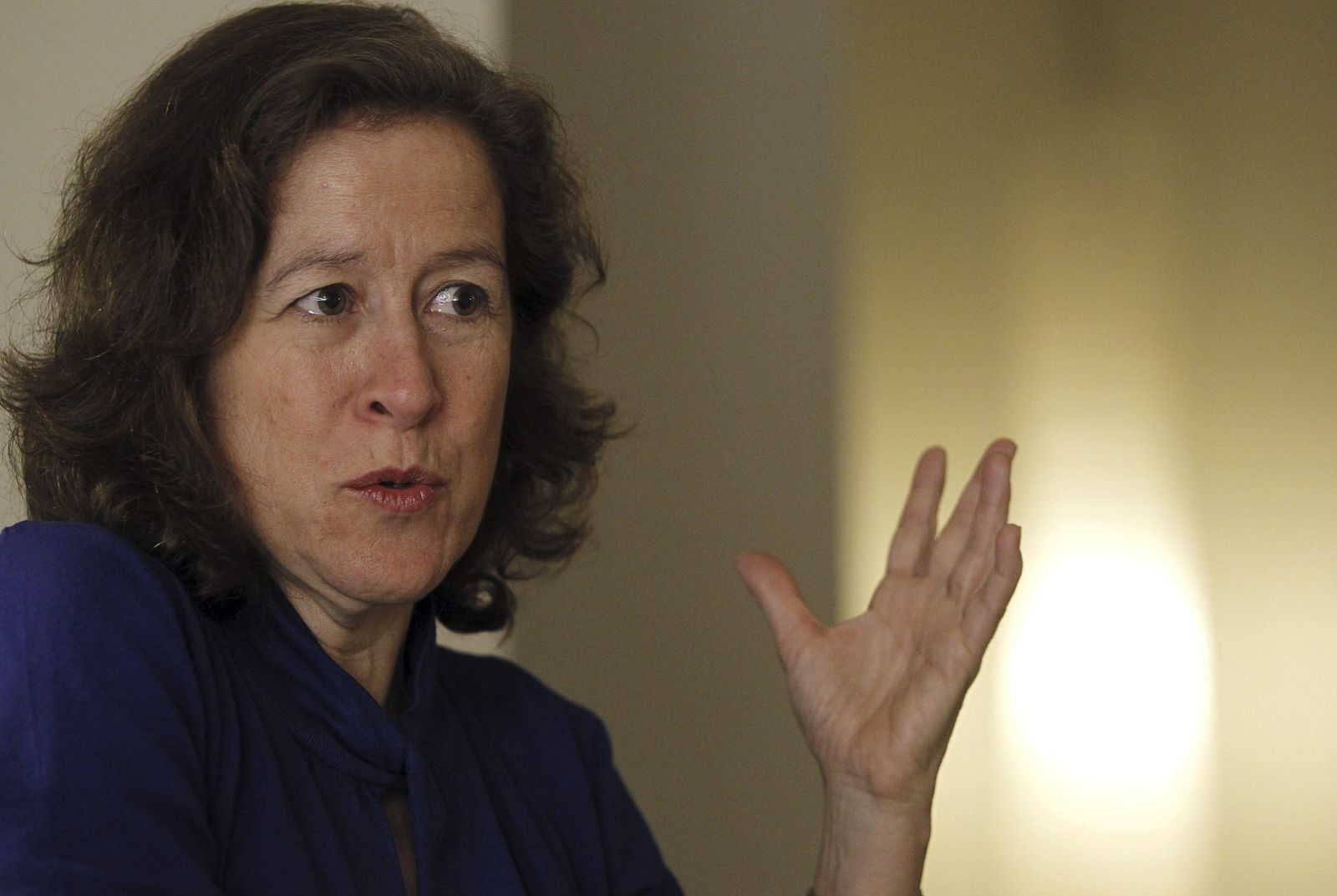 Berna González se encuentra con sus lectores en el Granada Noir