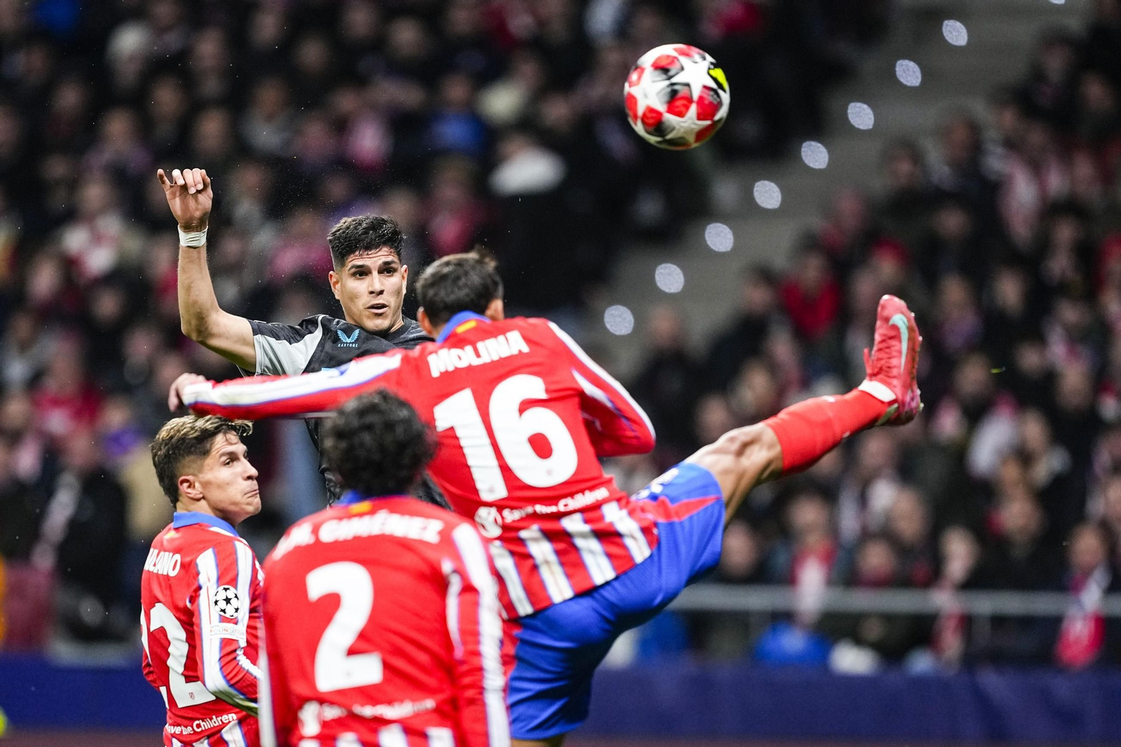 Las fotos del Atlético de Madrid - Bayer Leverkusen