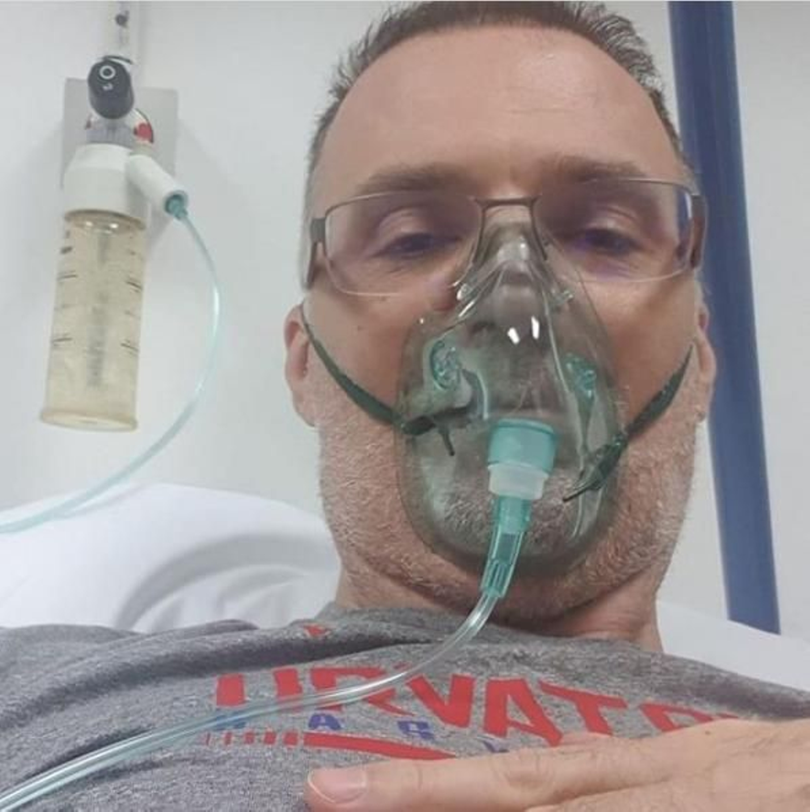 Veljko Mrsic, en el hospital de Zadar.