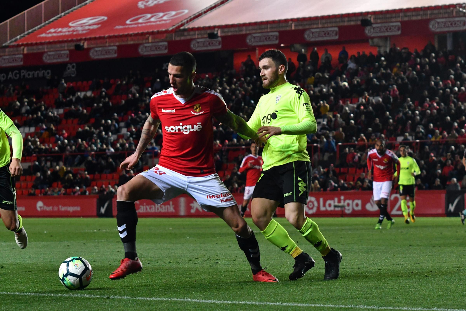 Las imágenes del Nàstic-Córdoba