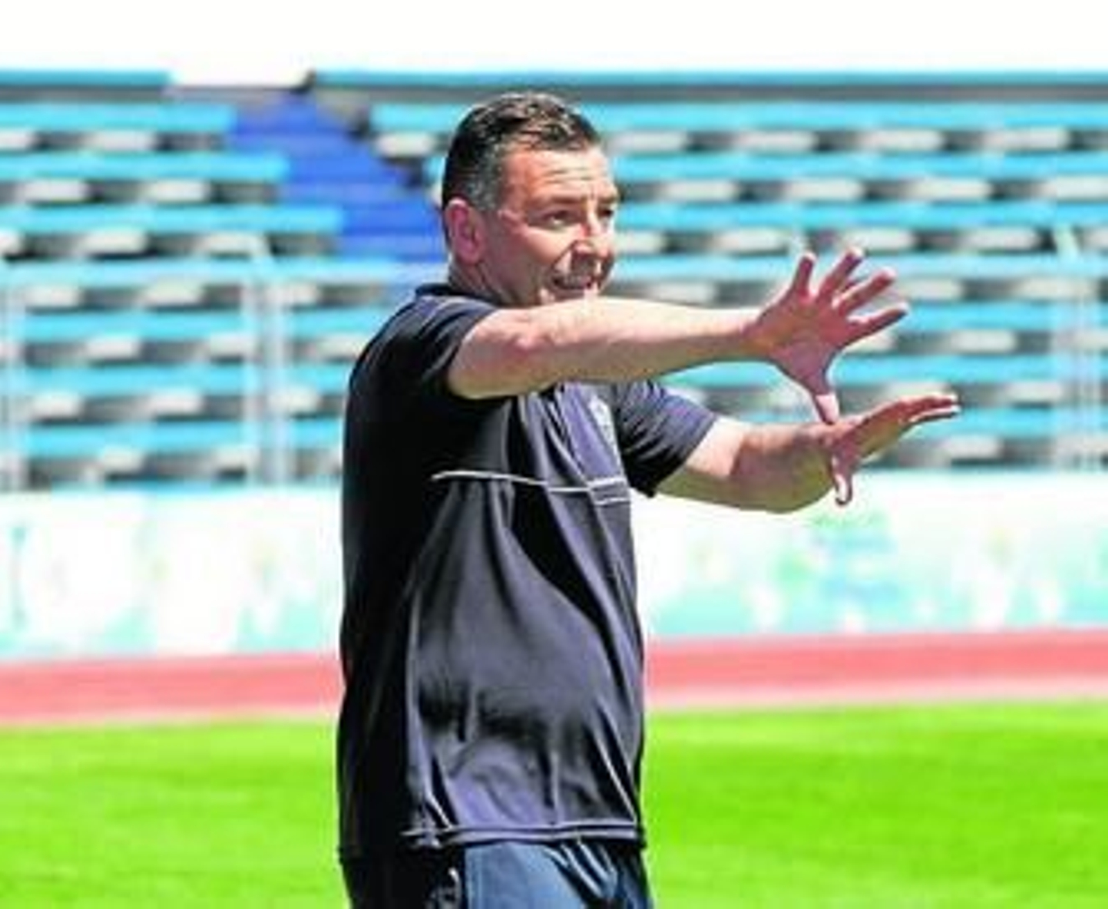 Loren, el pasado domingo frente al Algeciras.