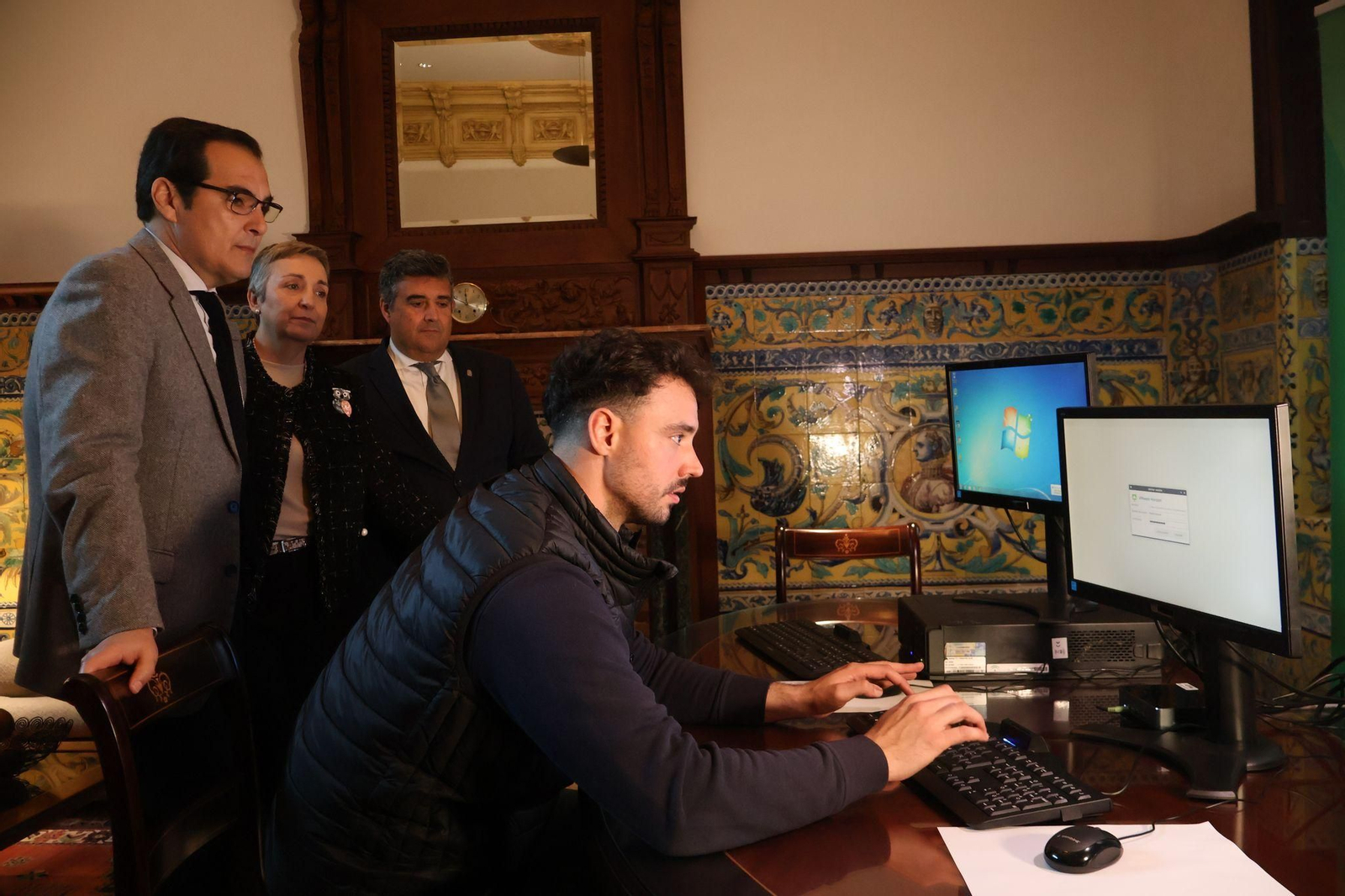 Virtualización de los puestos en los juzgados de Huelva. Virtualización de los puestos en los juzgados de Huelva.