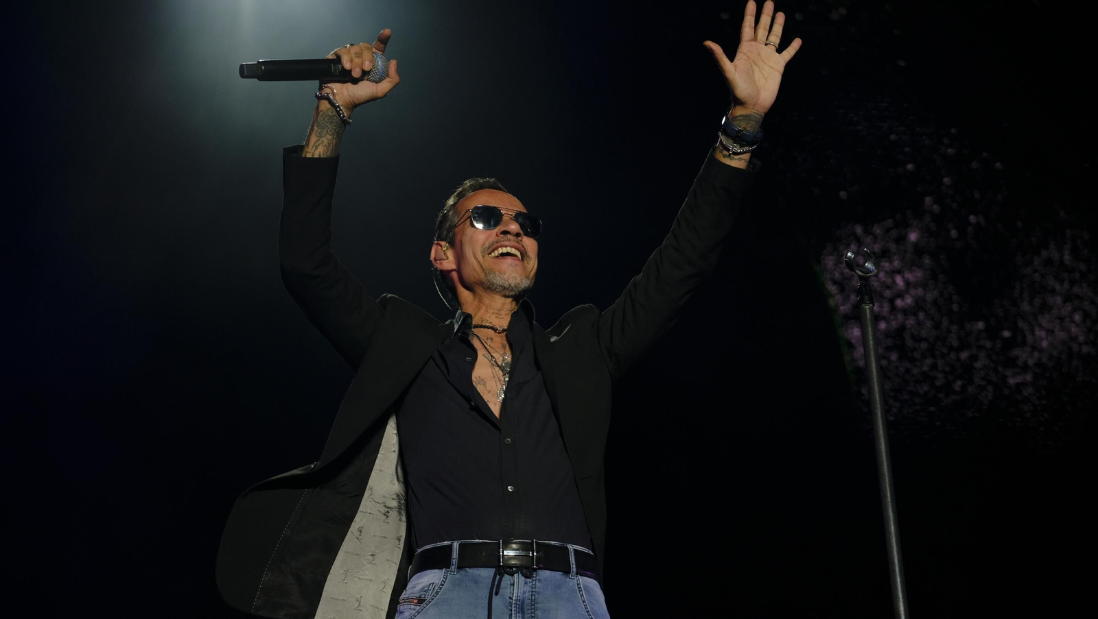 Concierto de Marc Anthony en Roquetas, en imágenes