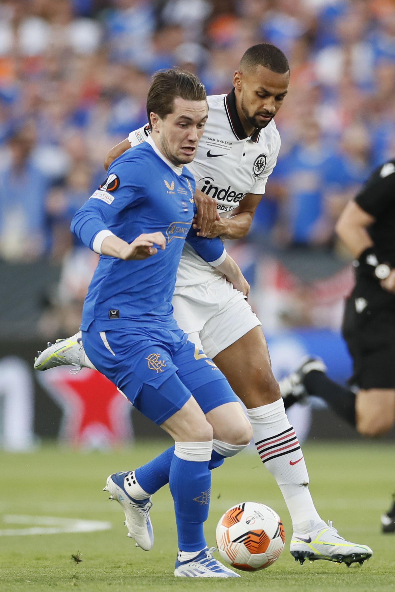 Las fotos del Eintracht-Rangers, la final de la Europa League en Sevilla