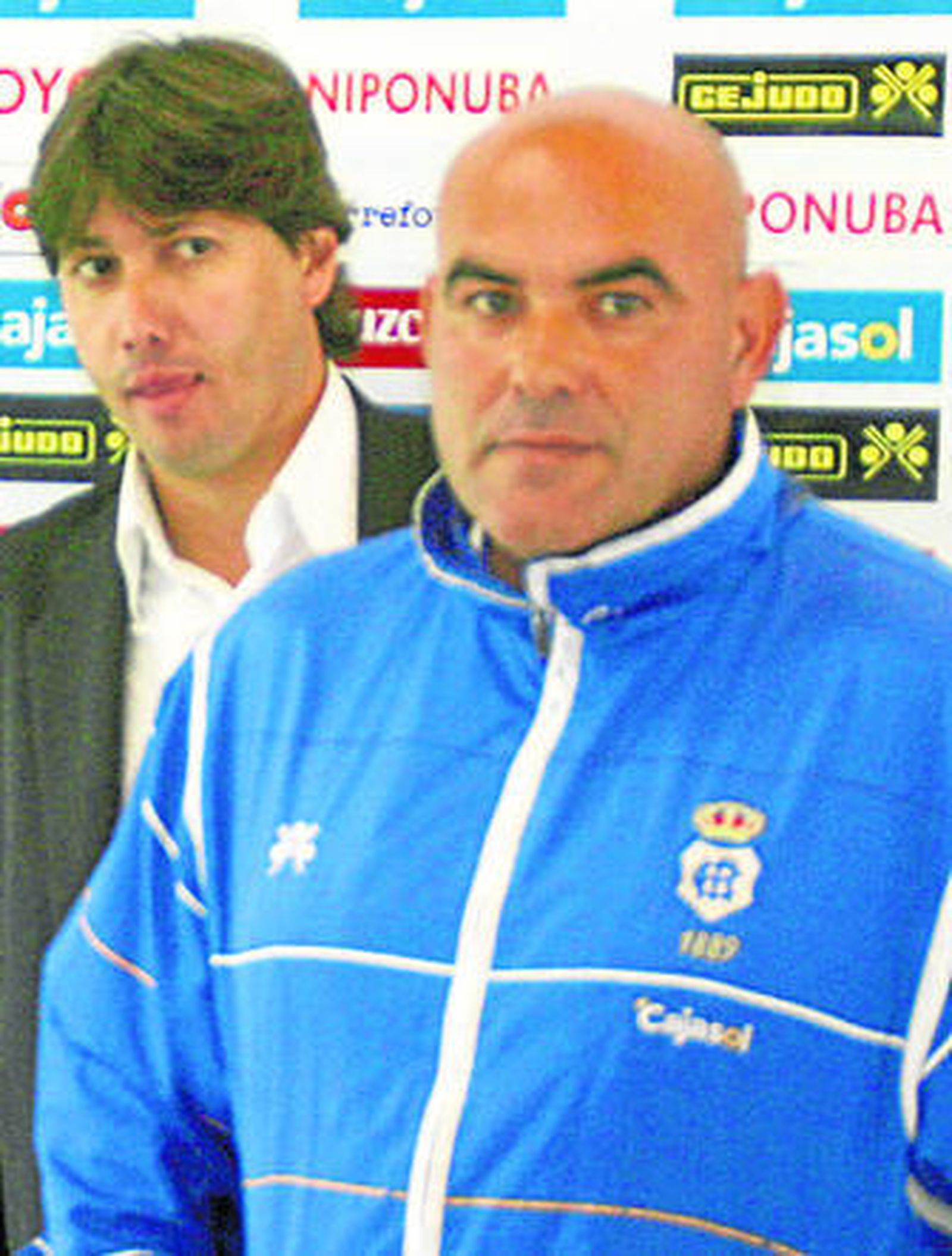 Carlos Ríos, técnico del Recre.
