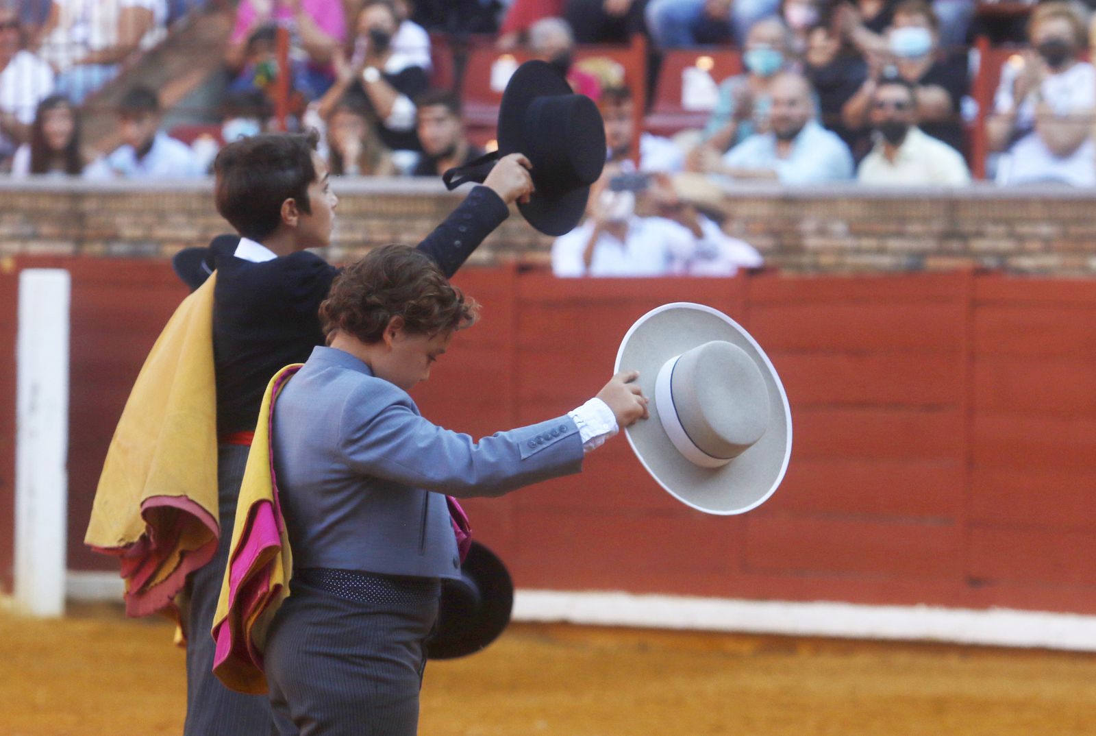 La becerrada del Círculo Taurino de Córdoba en el Coso de los Califas, en fotos