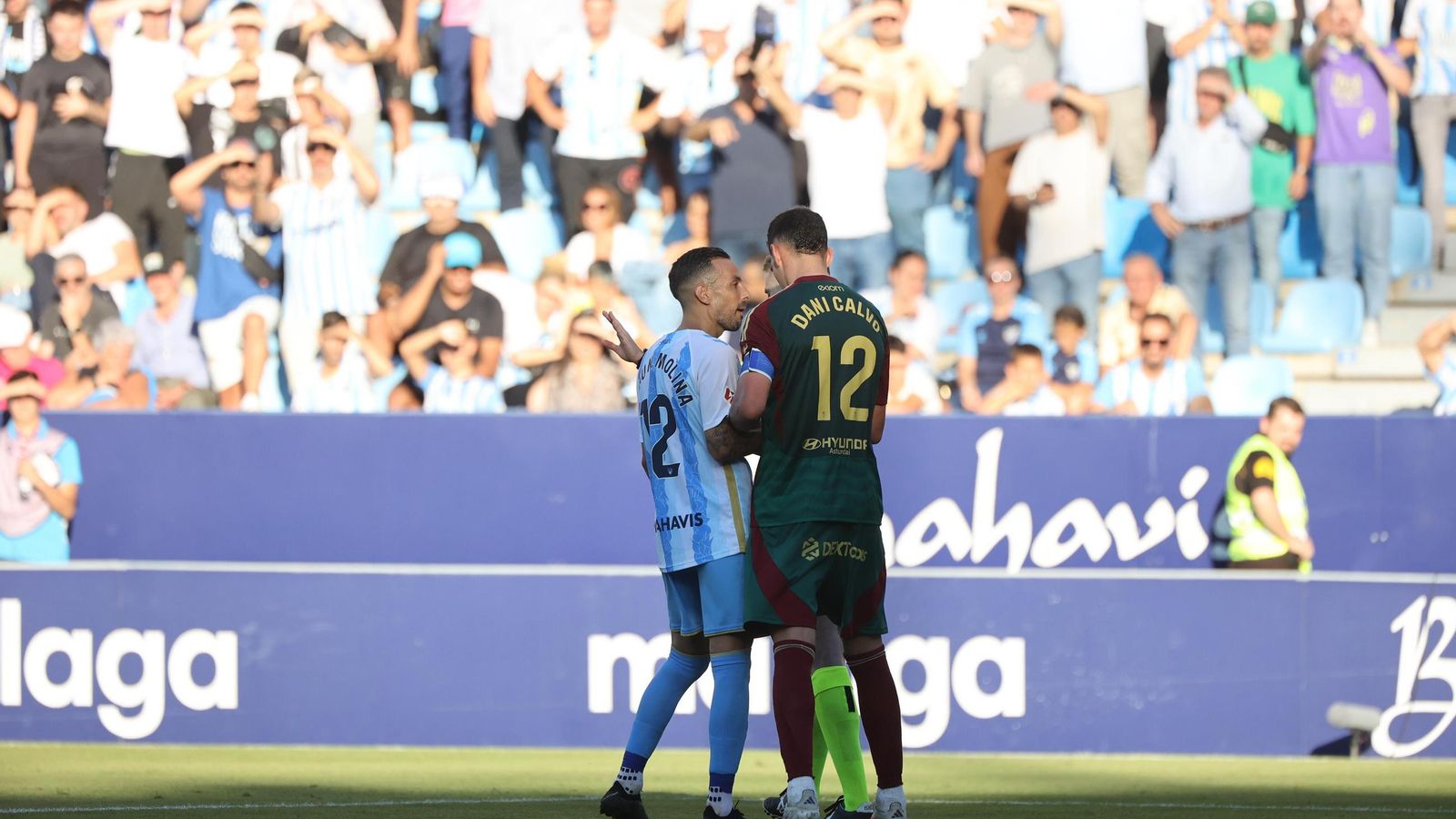 El Málaga CF-Real Oviedo, en fotos