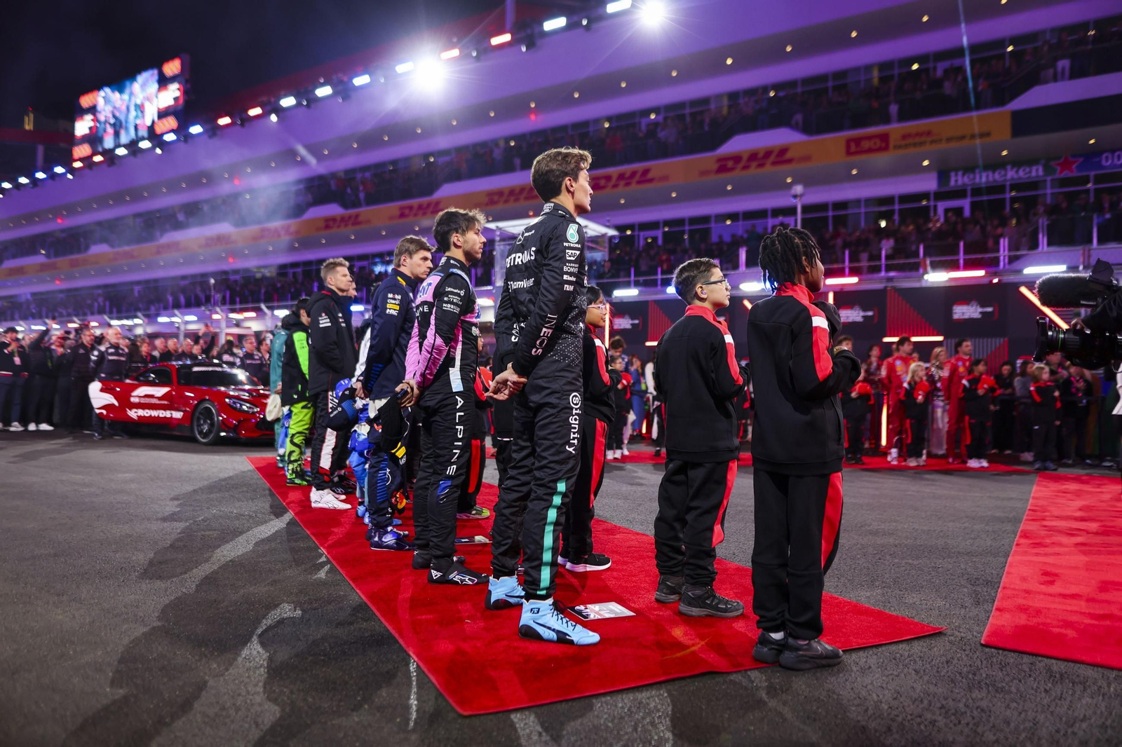 Las fotos del título mundial de Verstappen en Las Vegas