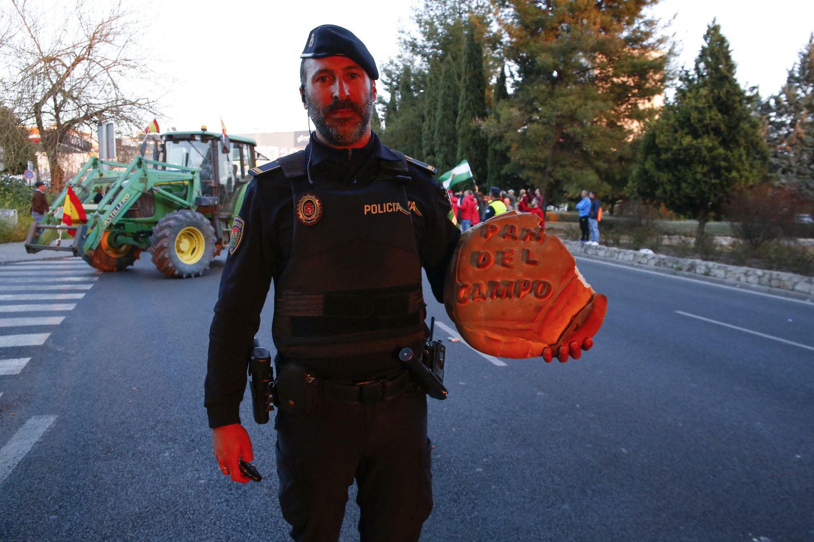 Curiosidades: las mejores fotos de la manifestación del campo en Granada