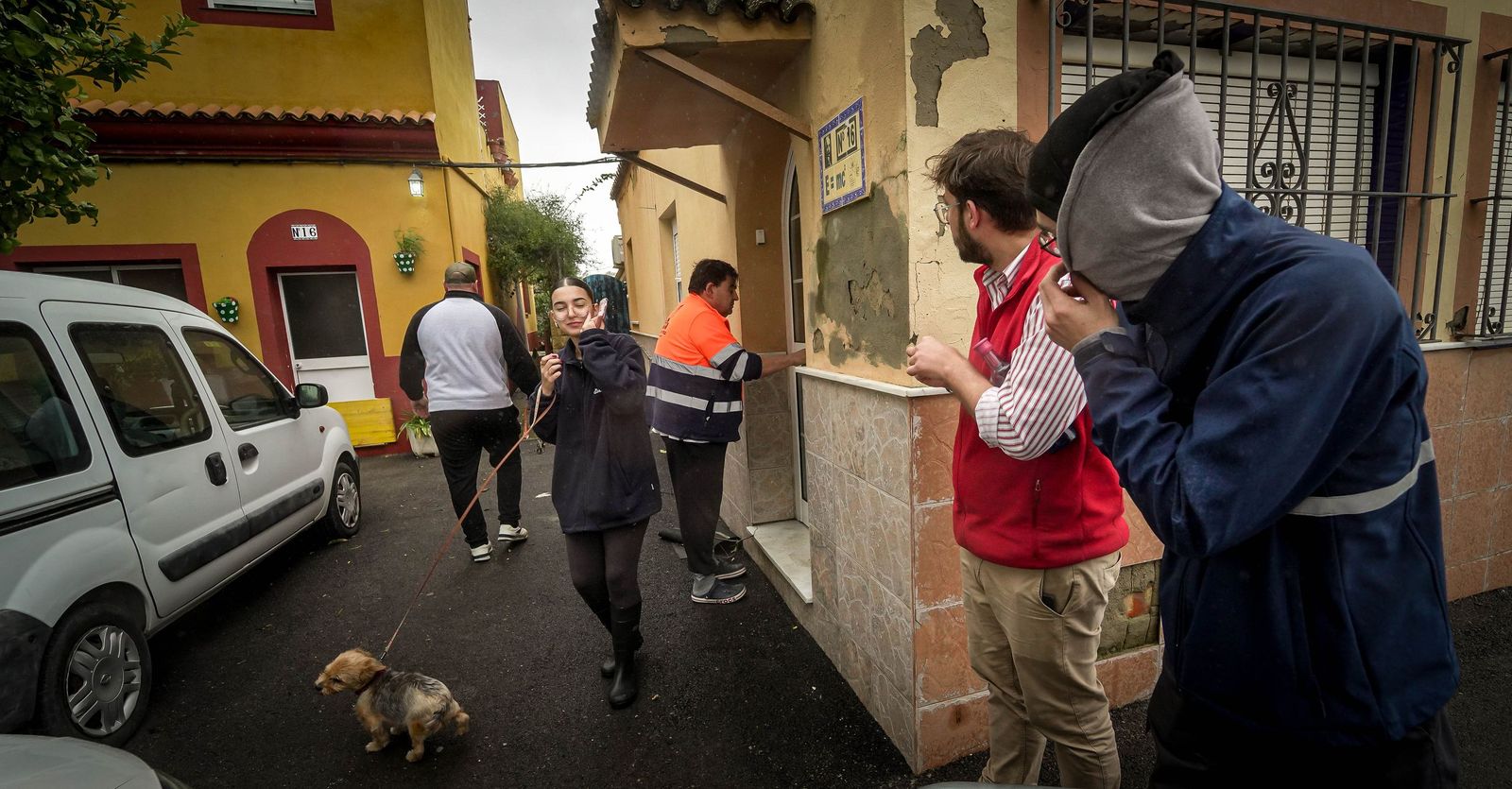 Imágenes de las graves consecuencias de la crecida del rio Guadalete en la zona rural de Jerez