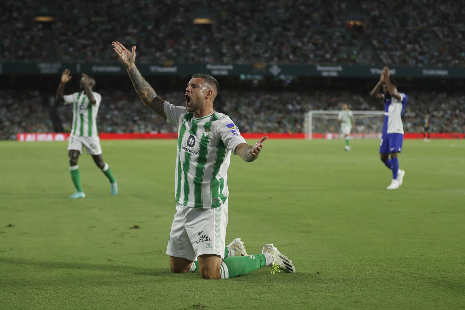 Las fotos del Betis-Atlético de Madrid