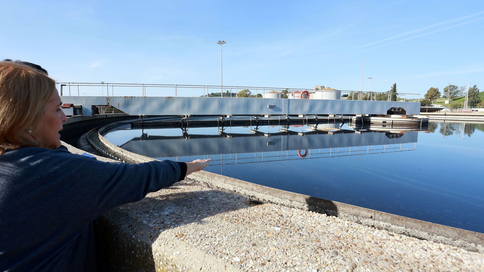 Así está la depuradora de Jerez