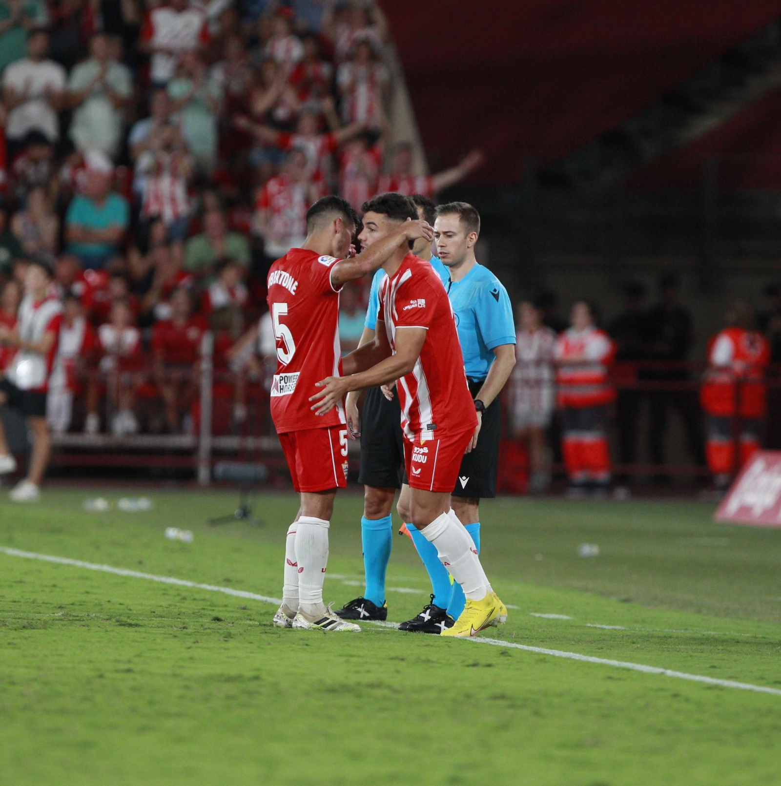 Imágenes del partido U.D. Almería-Sevilla F.C.