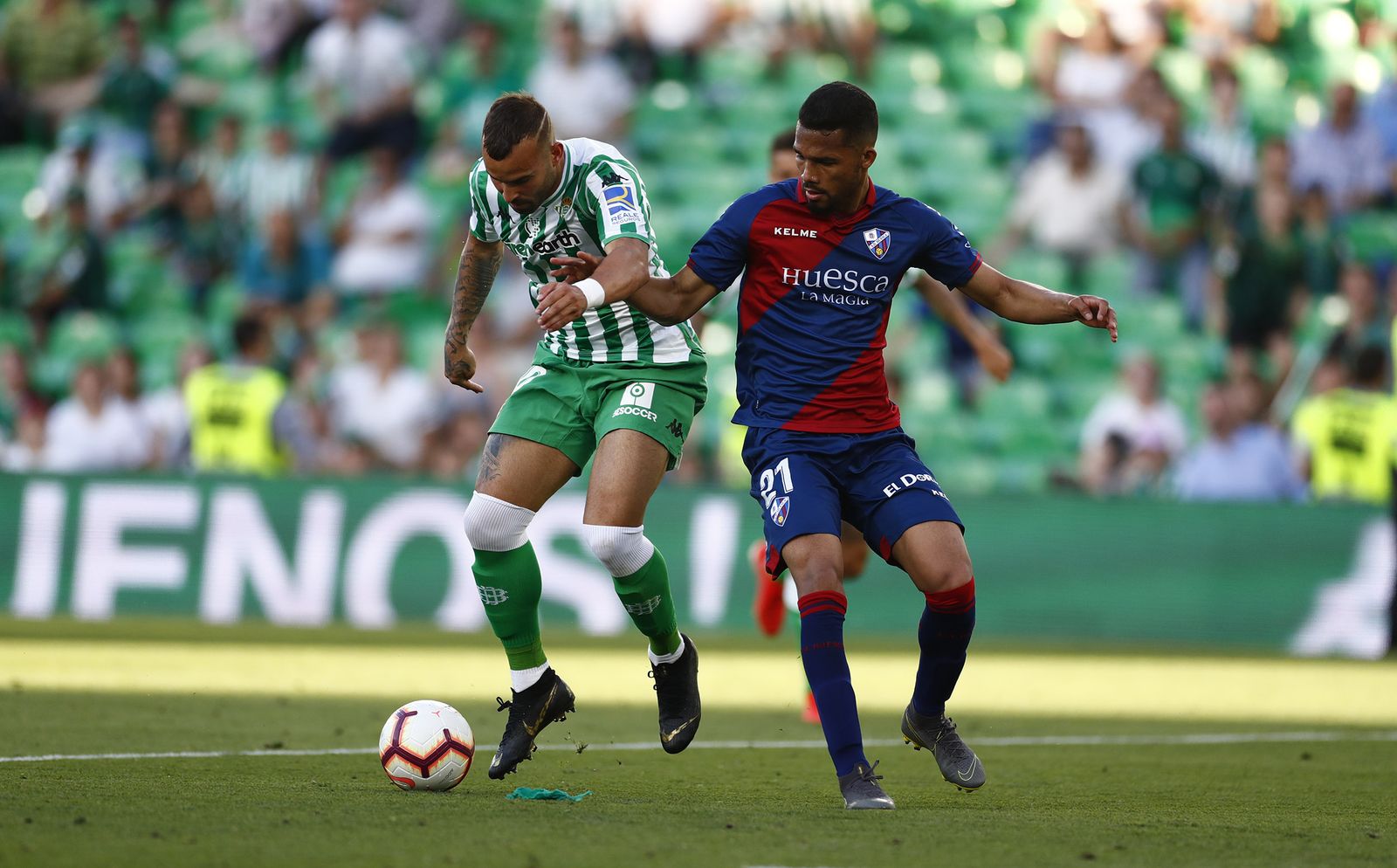 Las imágenes del Betis-Huesca