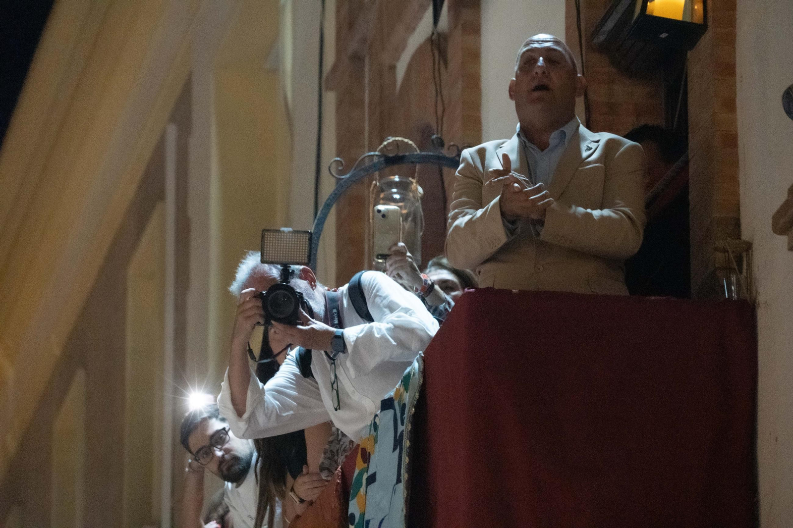 Imágenes del traslado de Nuestra Señora de la Cinta a la Parroquia Mayor de San Pedro