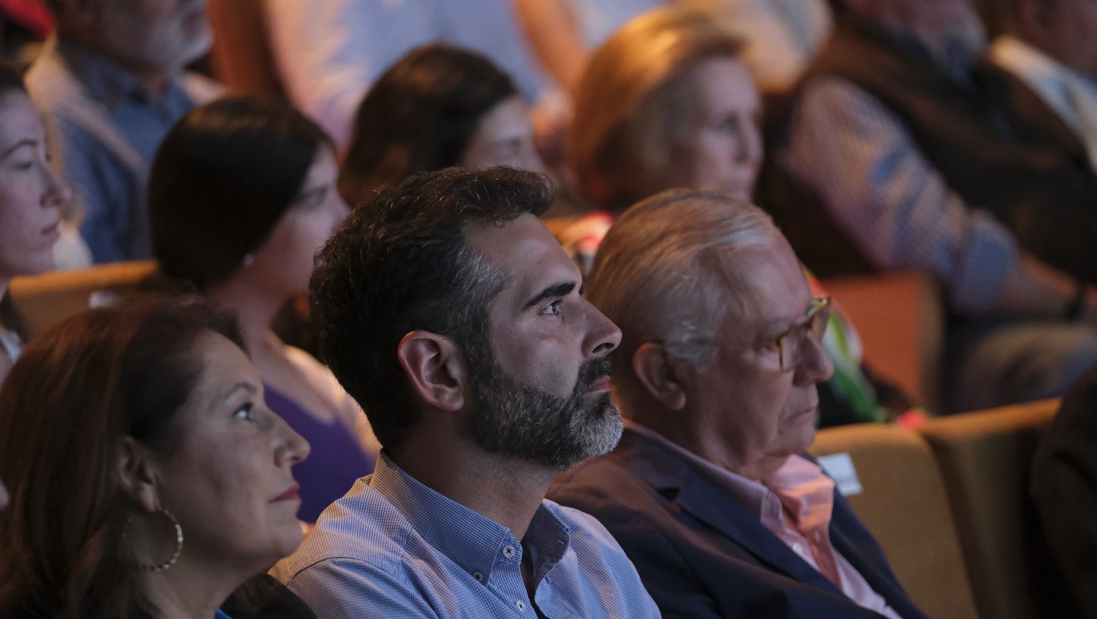 Imágenes de Rajoy apoyando la candidatura de Gabriel Amat a la Alcaldía de Roquetas de Mar