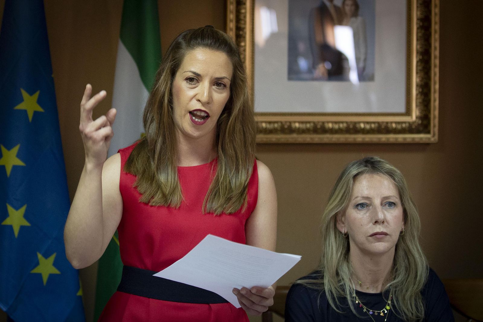 La alcaldesa de Láchar, Elisabet Barnés