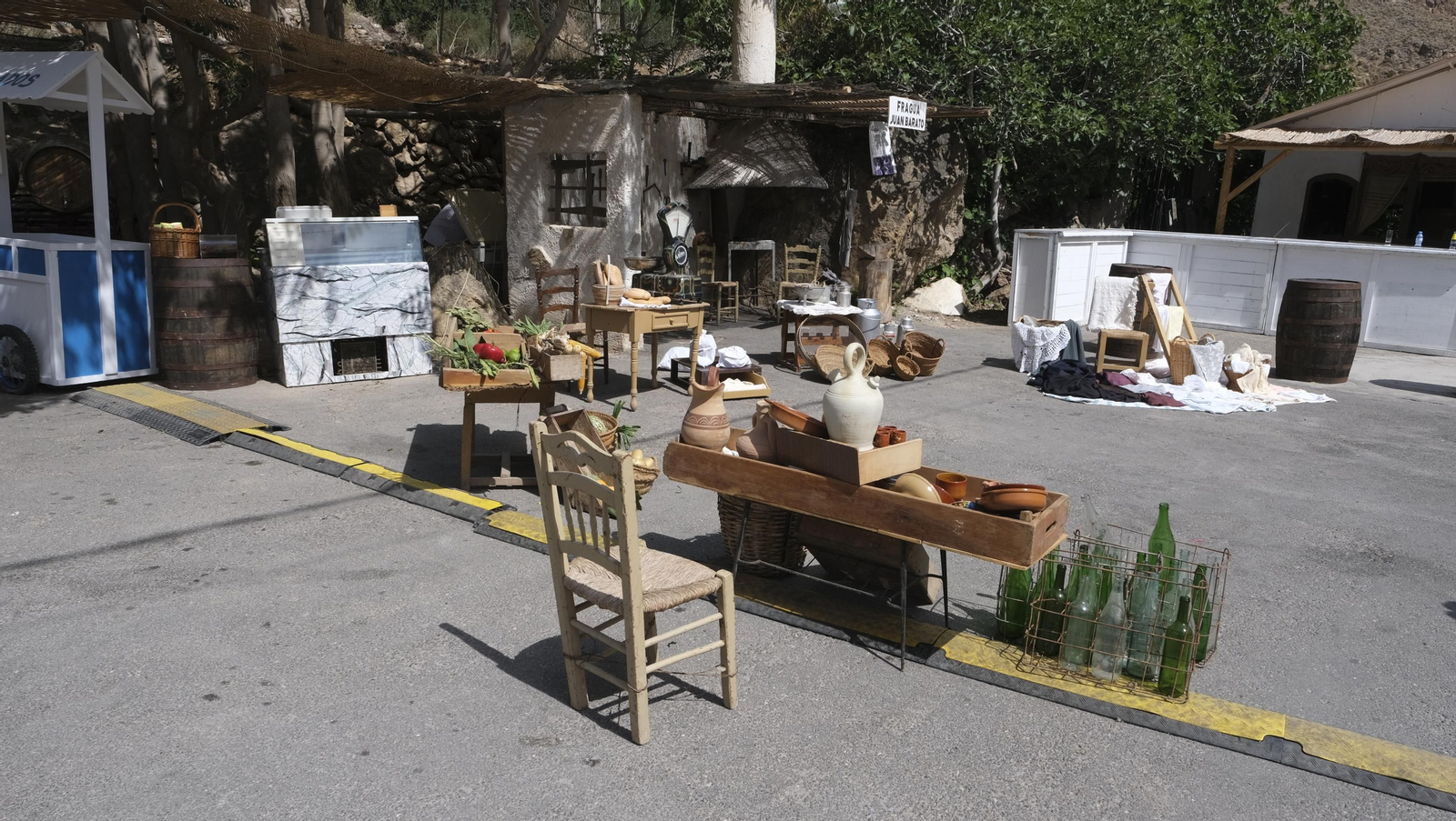 Imágenes de la recreación histórica Canteros y Caciques, en Macael