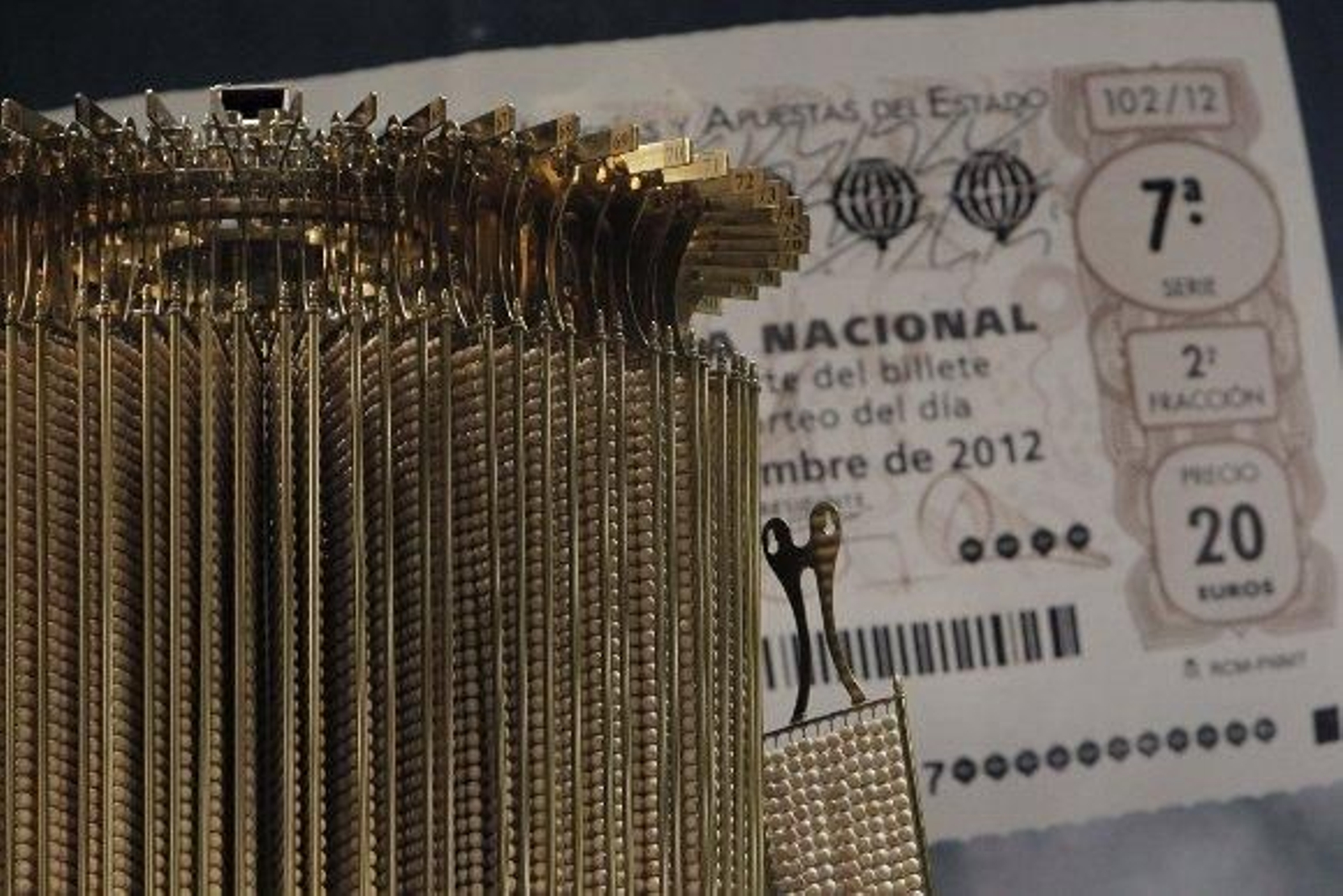 Las ventas del Sorteo de Navidad caen un 8% hasta los 2.466 millones de euros