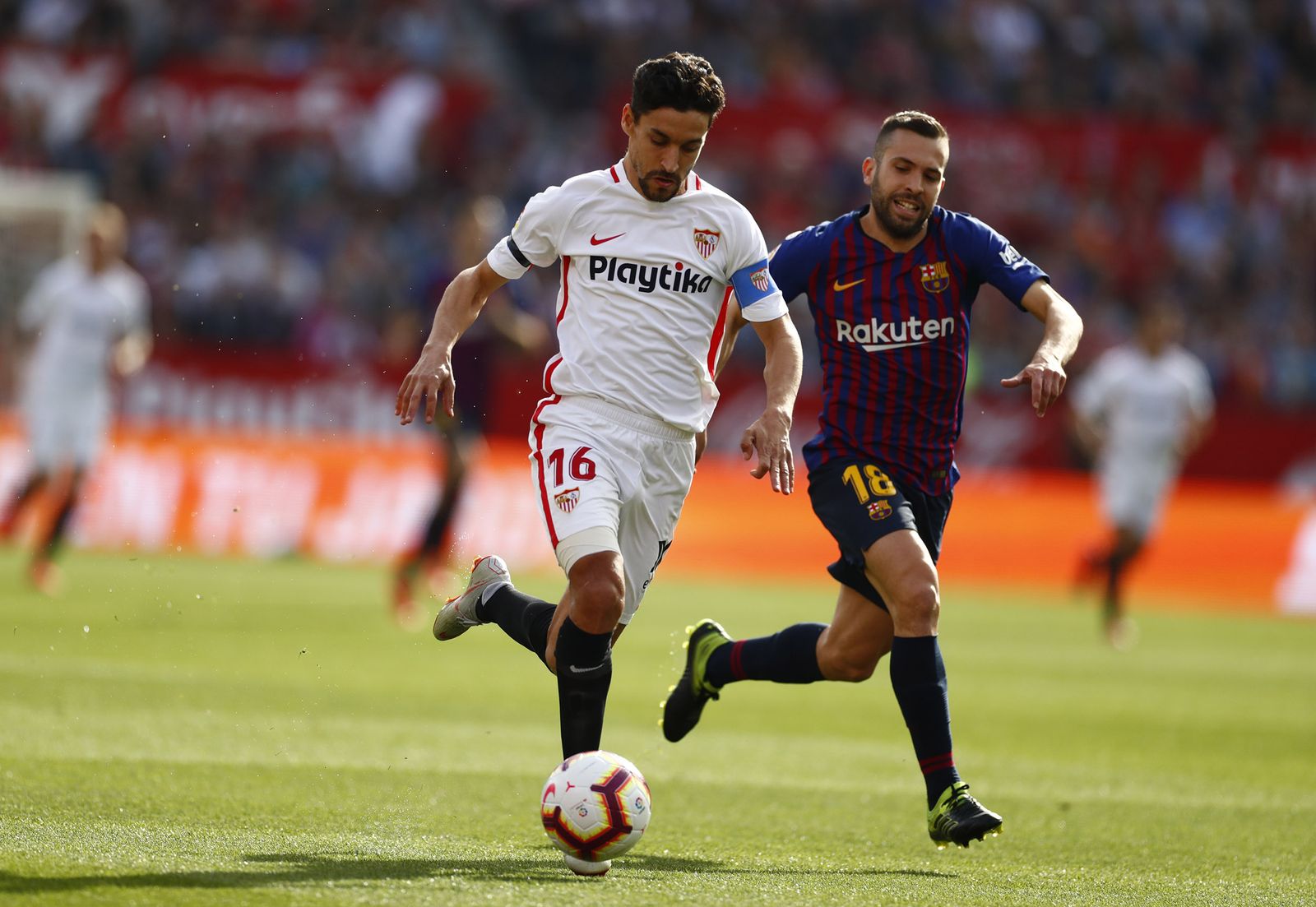 El Sevilla-Barcelona, en imágenees