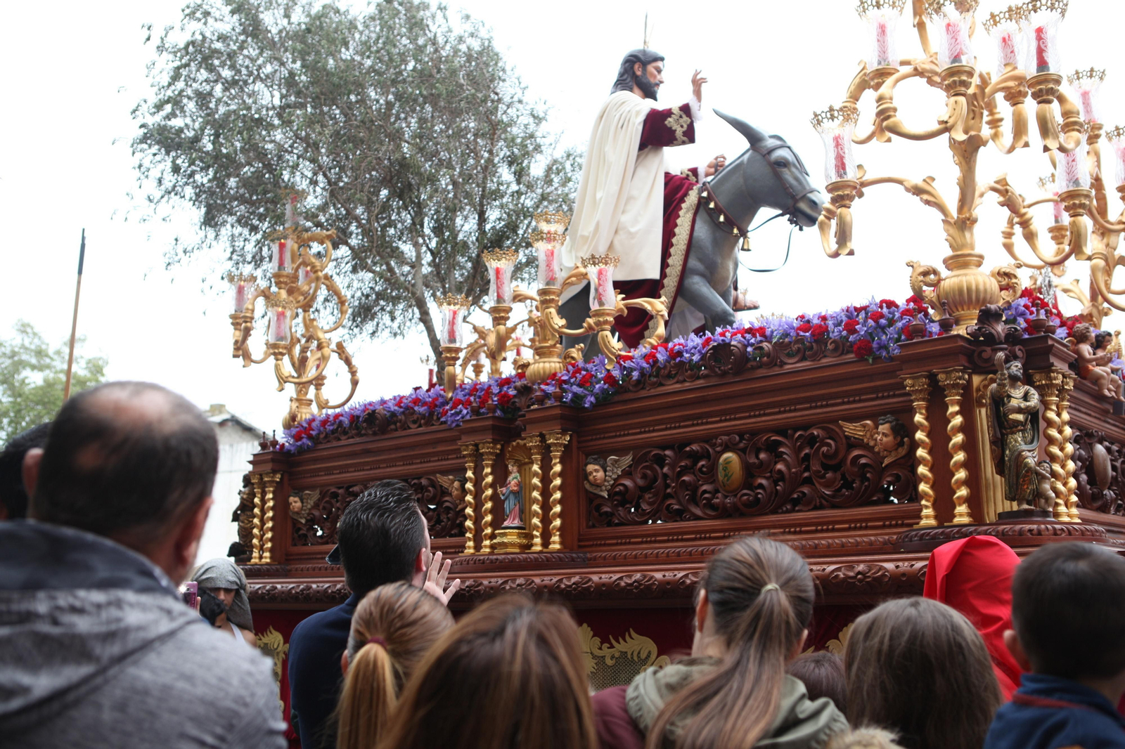La Borriquita y la Virgen de la Alegría de Algeciras